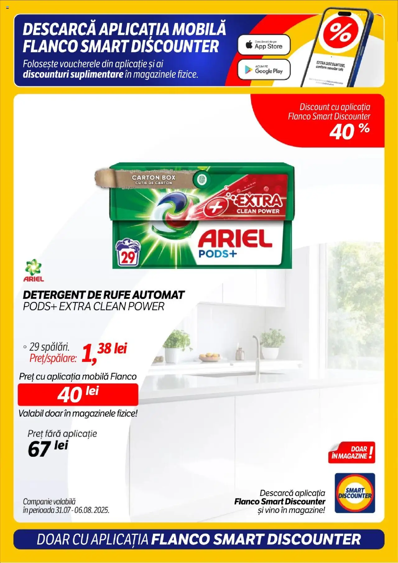 Catalog Flanco 31 Iulie - 5 August 2025 | Pagina 6 | Produse: Pomelo, Cutie, Detergent