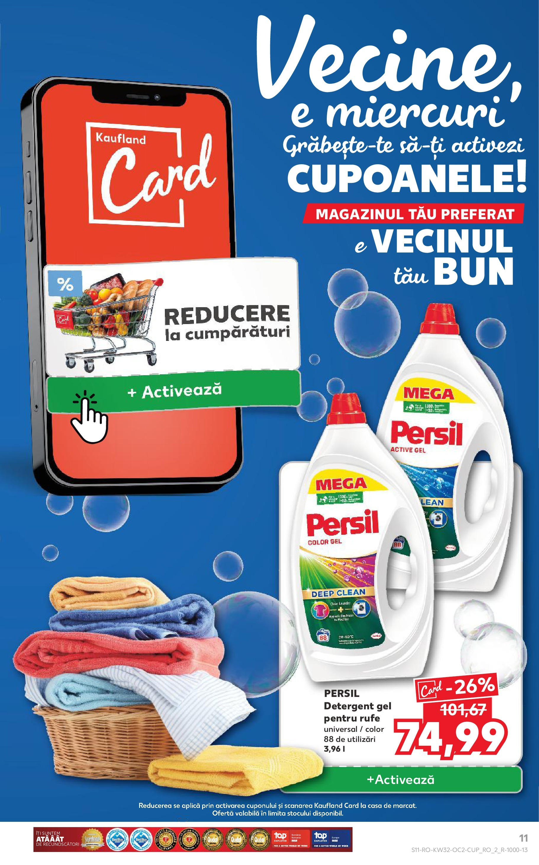 Catalog Kaufland 6 - 11 August 2025 | Pagina 11 | Produse: Pomelo, Detergent