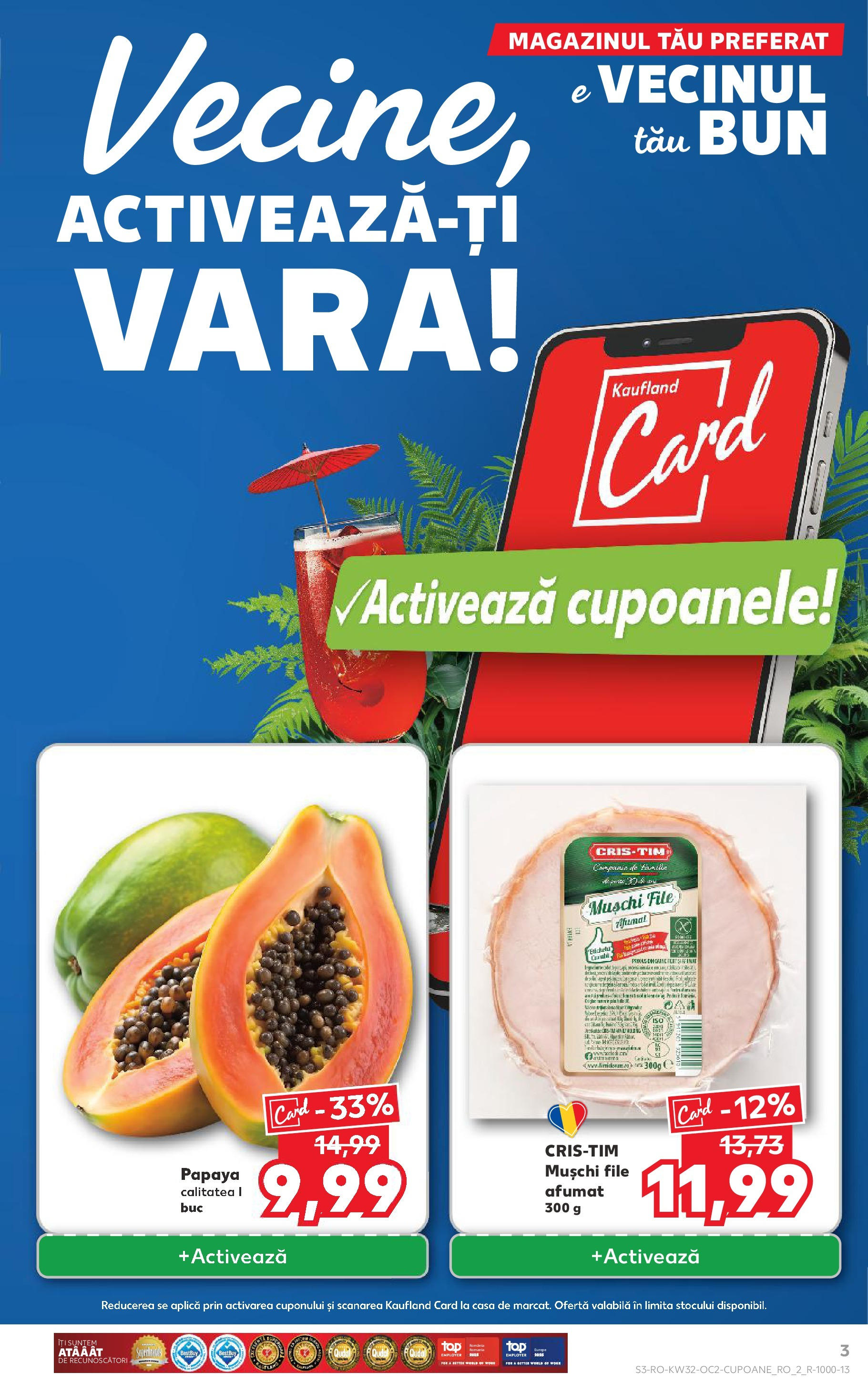 Catalog Kaufland 6 - 11 August 2025 | Pagina 3 | Produse: Boncuklu Oyuncakları