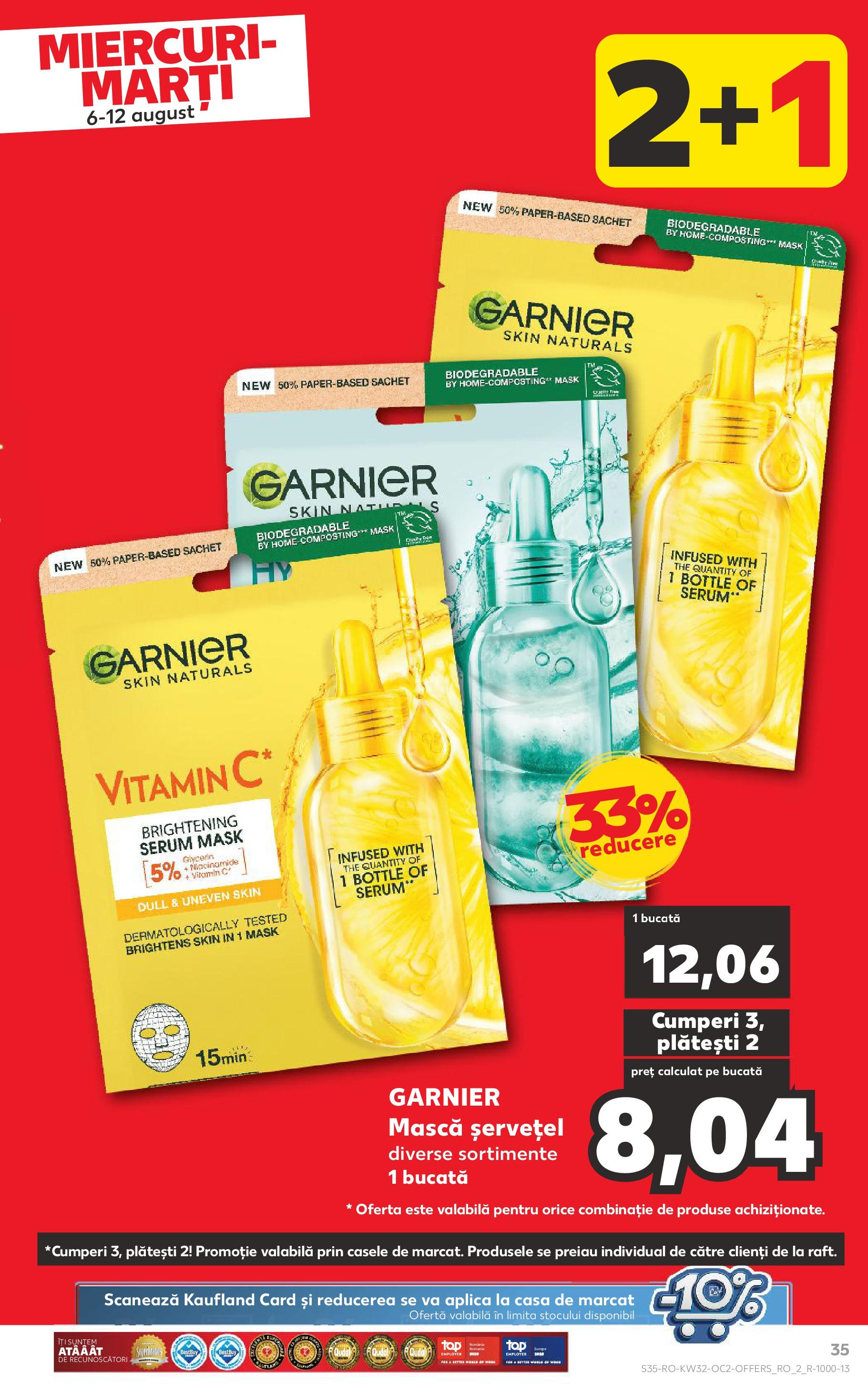 Catalog Kaufland 6 - 11 August 2025 | Pagina 35 | Produse: Serum