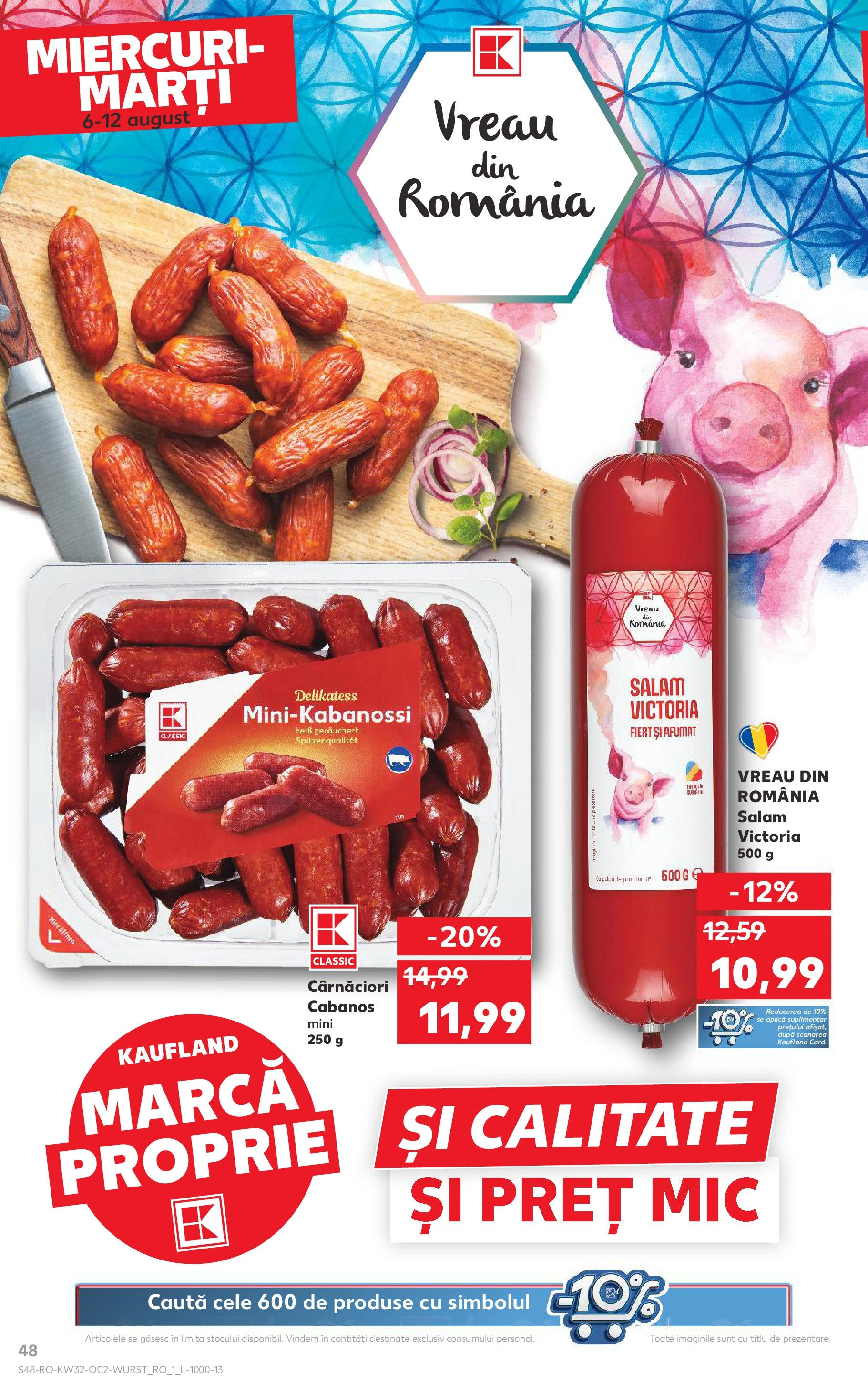 Catalog Kaufland 6 - 11 August 2025 | Pagina 48 | Produse: Salam