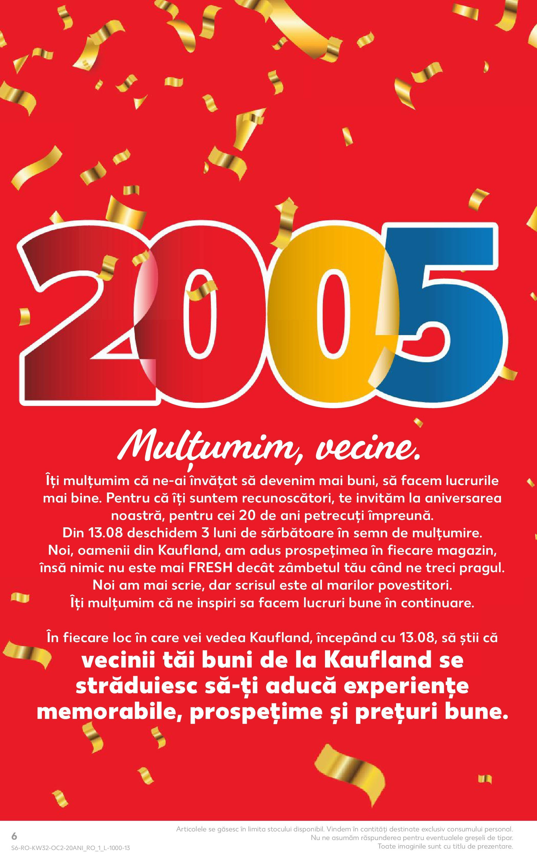 Catalog Kaufland 6 - 11 August 2025 | Pagina 6