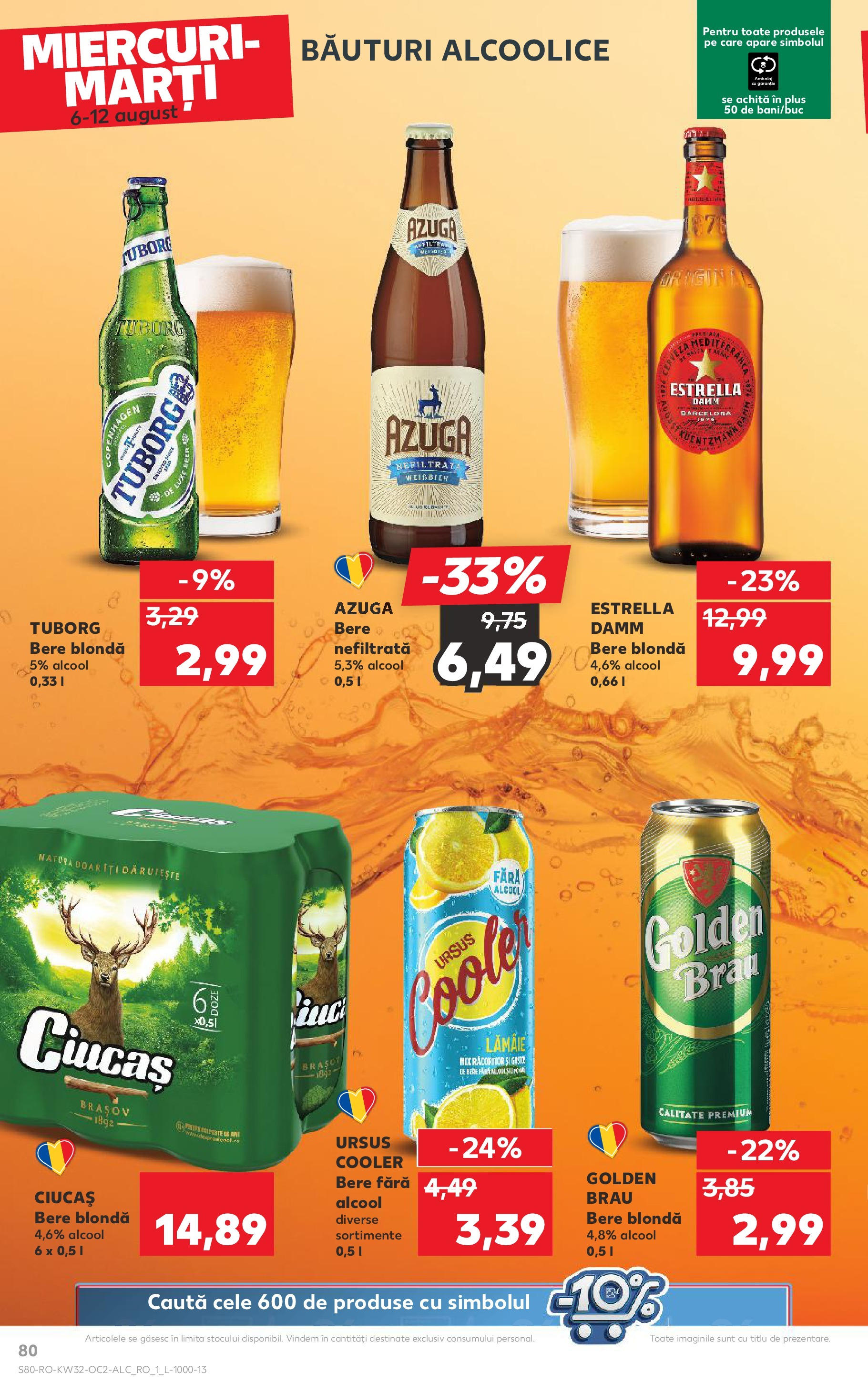 Catalog Kaufland 6 - 11 August 2025 | Pagina 80 | Produse: Atıştırmalık, Bere