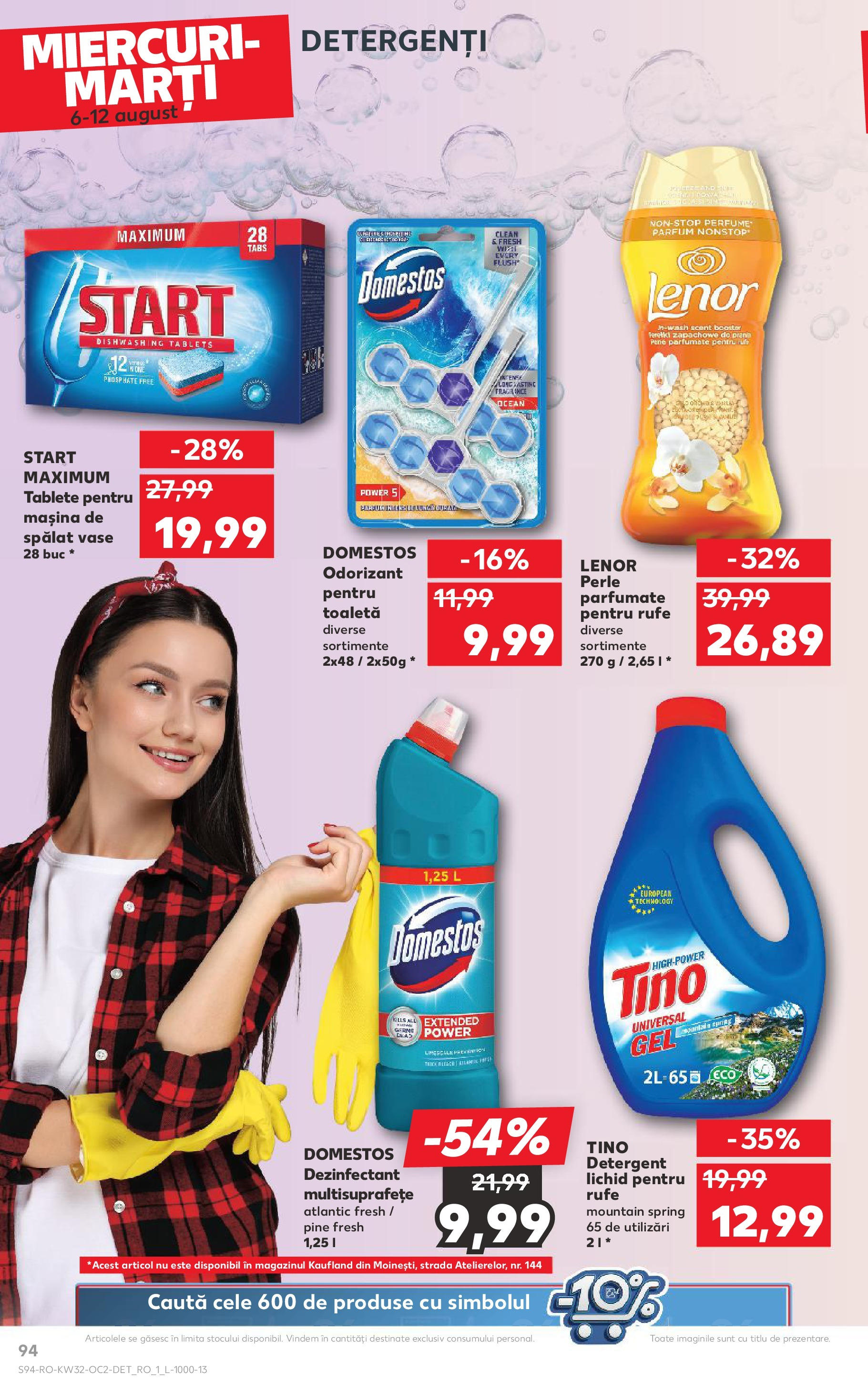 Catalog Kaufland 6 - 11 August 2025 | Pagina 94 | Produse: Mașină De Spălat, Mașină De Spălat Vase, Akrilik boya, Tablete pentru mașina de spălat
