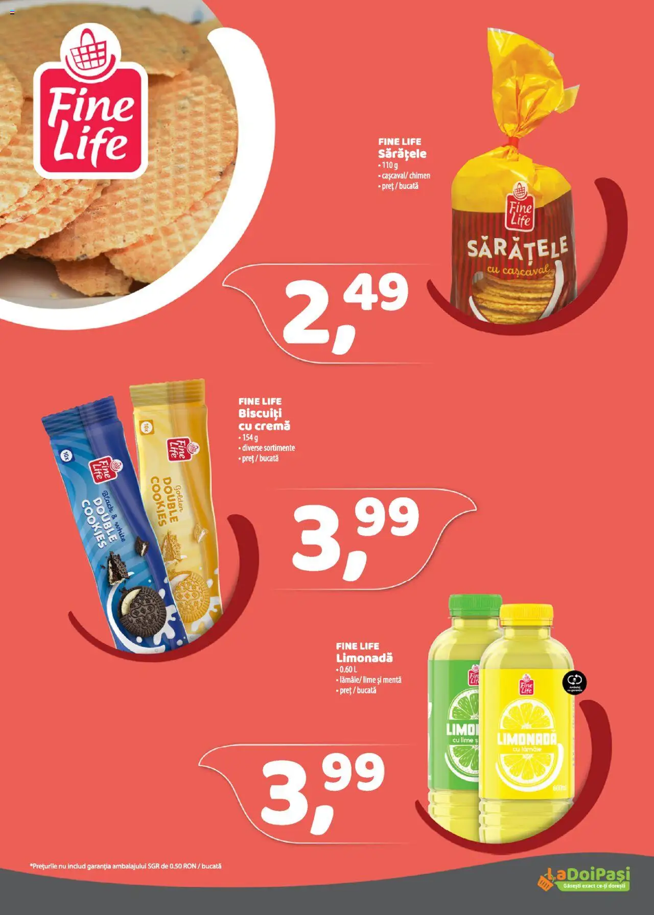 Catalog La Doi Pași 1 - 30 August 2025 | Pagina 10 | Produse: Lime, Sıcak su torbası, Biscuiți, Lămâie