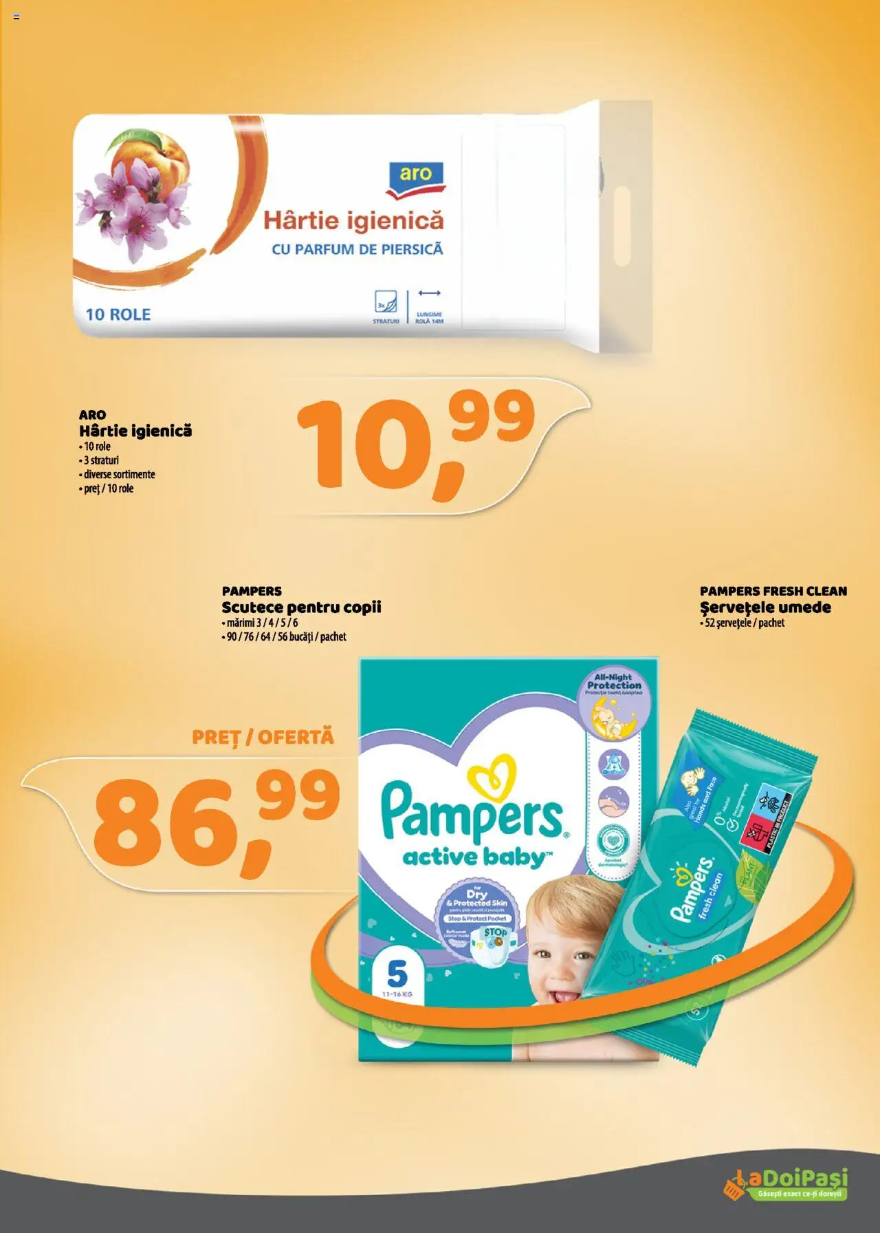 Catalog La Doi Pași 1 - 30 August 2025 | Pagina 20 | Produse: Pomelo, Pirinç gevreği, Role, Șervețele umede