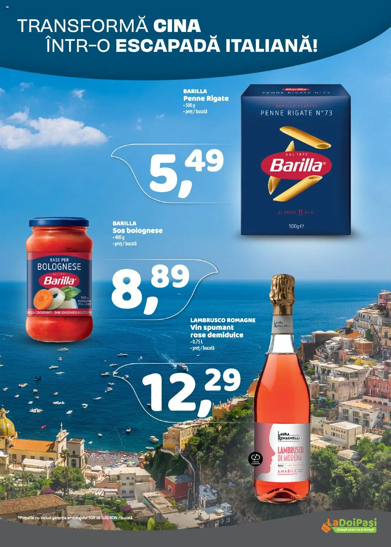Catalog La Doi Pași 1 - 30 August 2025 | Pagina 4 | Produse: Vin, Sos