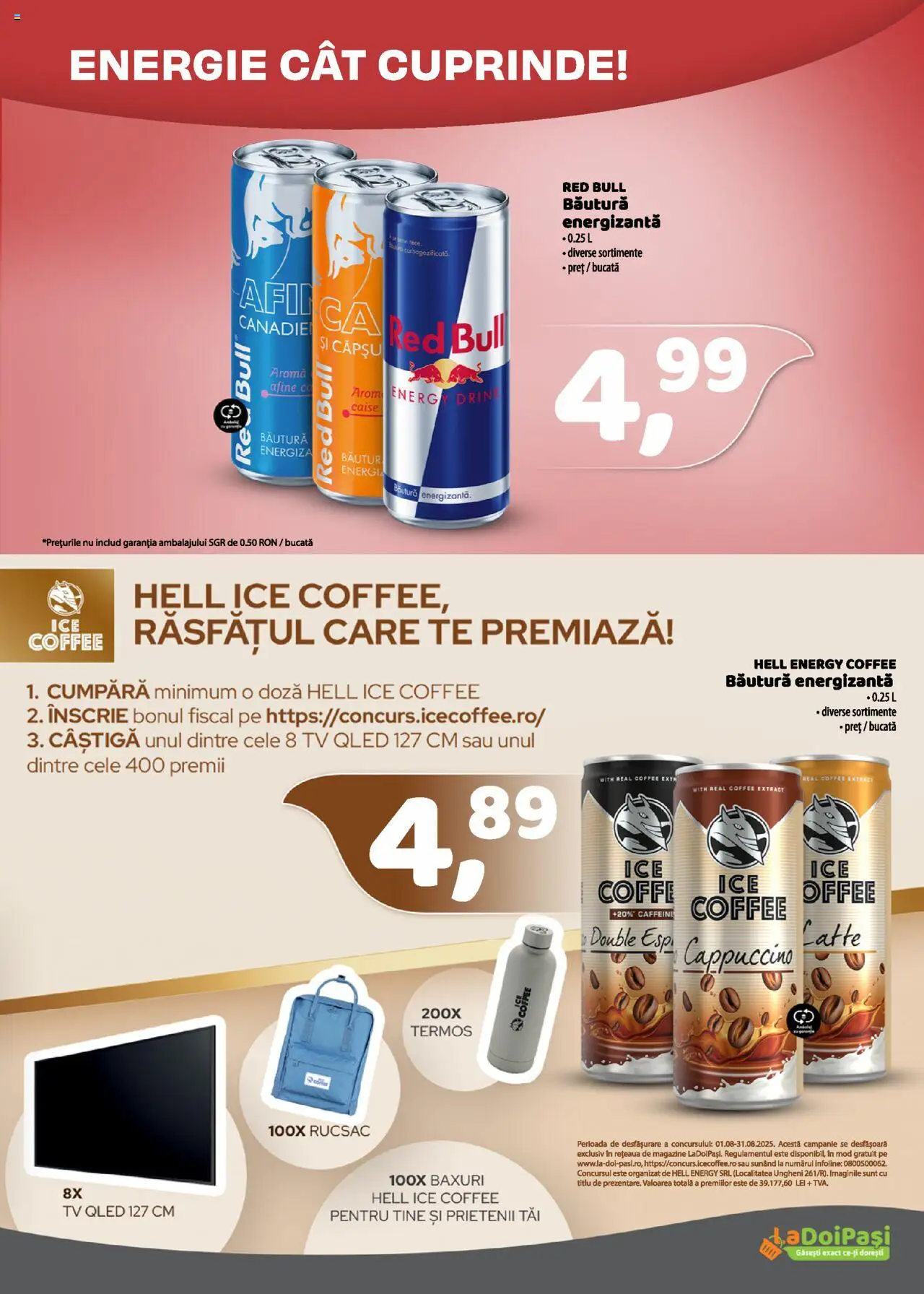 Catalog La Doi Pași 1 - 30 August 2025 | Pagina 6 | Produse: Köpek Sabunu, Termos, Băutură energizantă, Ahtapot