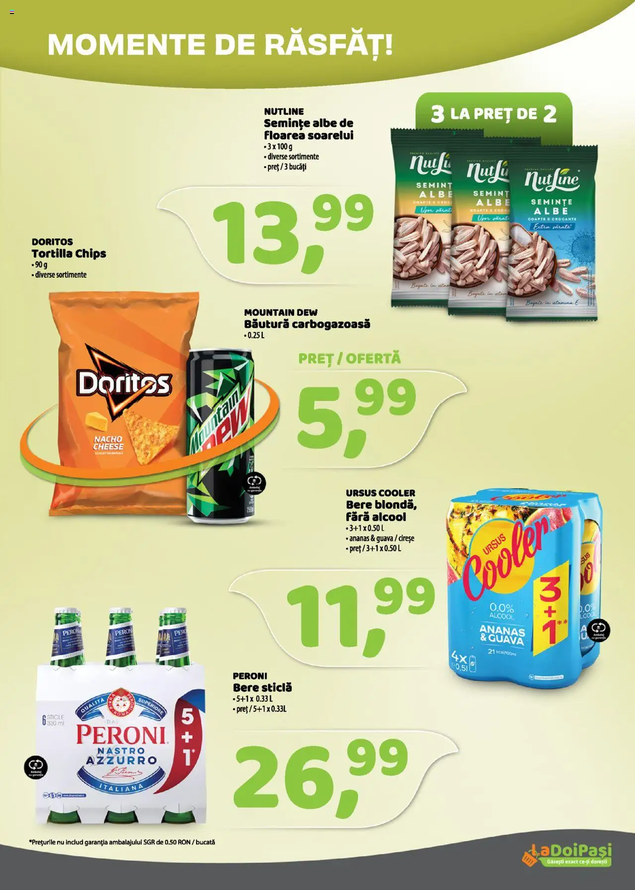 Catalog La Doi Pași 1 - 30 August 2025 | Pagina 7 | Produse: Bere, Ananas, Cireșe, Bant
