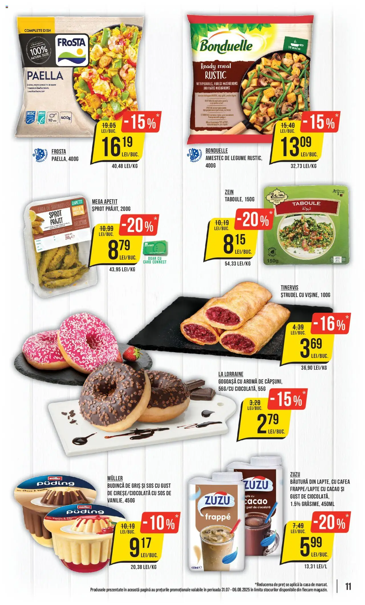 Catalog Mega Image 31 Iulie - 5 August 2025 | Pagina 11 | Produse: Divan, Pește, Cacao, Legume