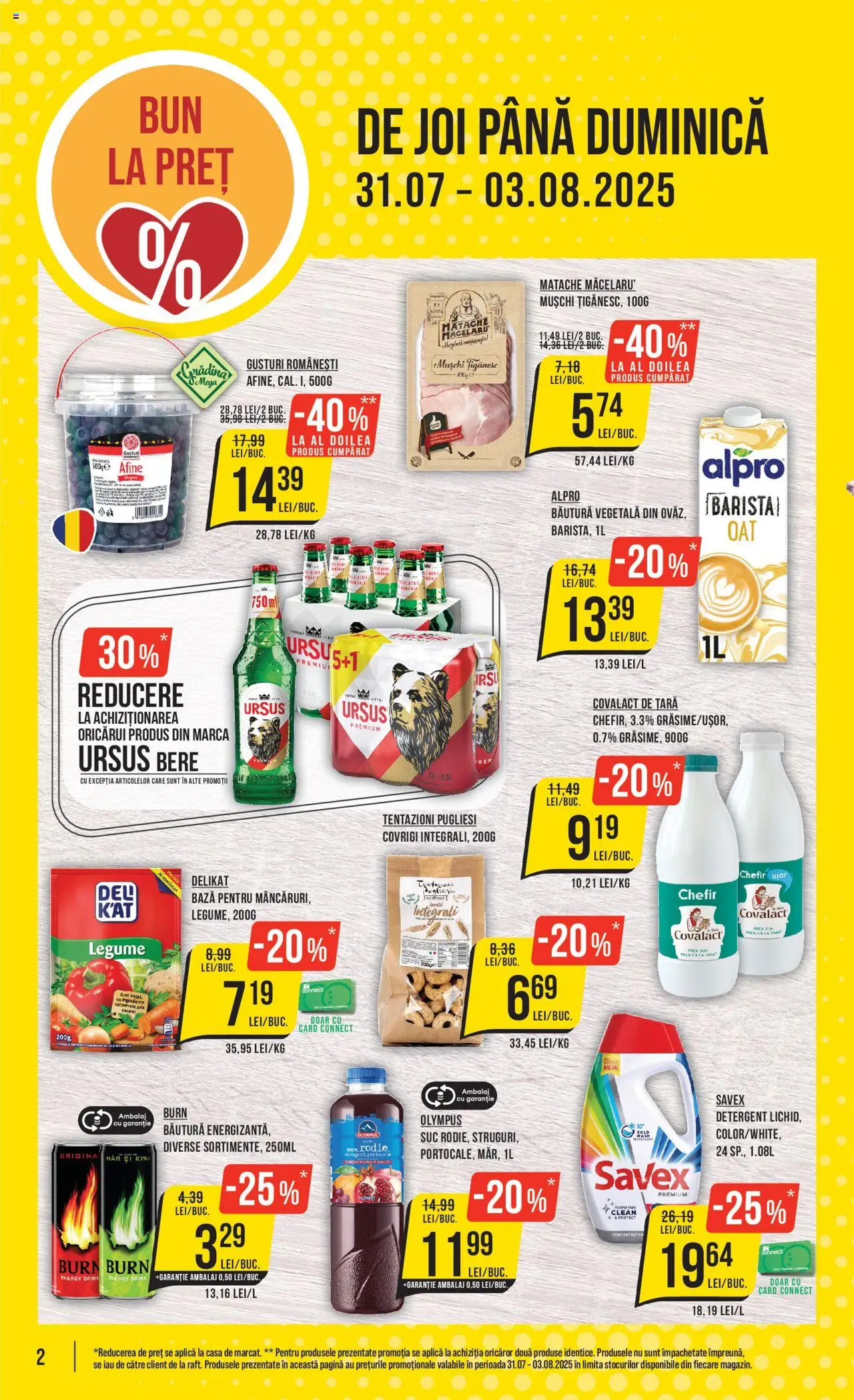 Catalog Mega Image 31 Iulie - 5 August 2025 | Pagina 2 | Produse: Pomelo, Tırnak makası, Suc, Băutură energizantă