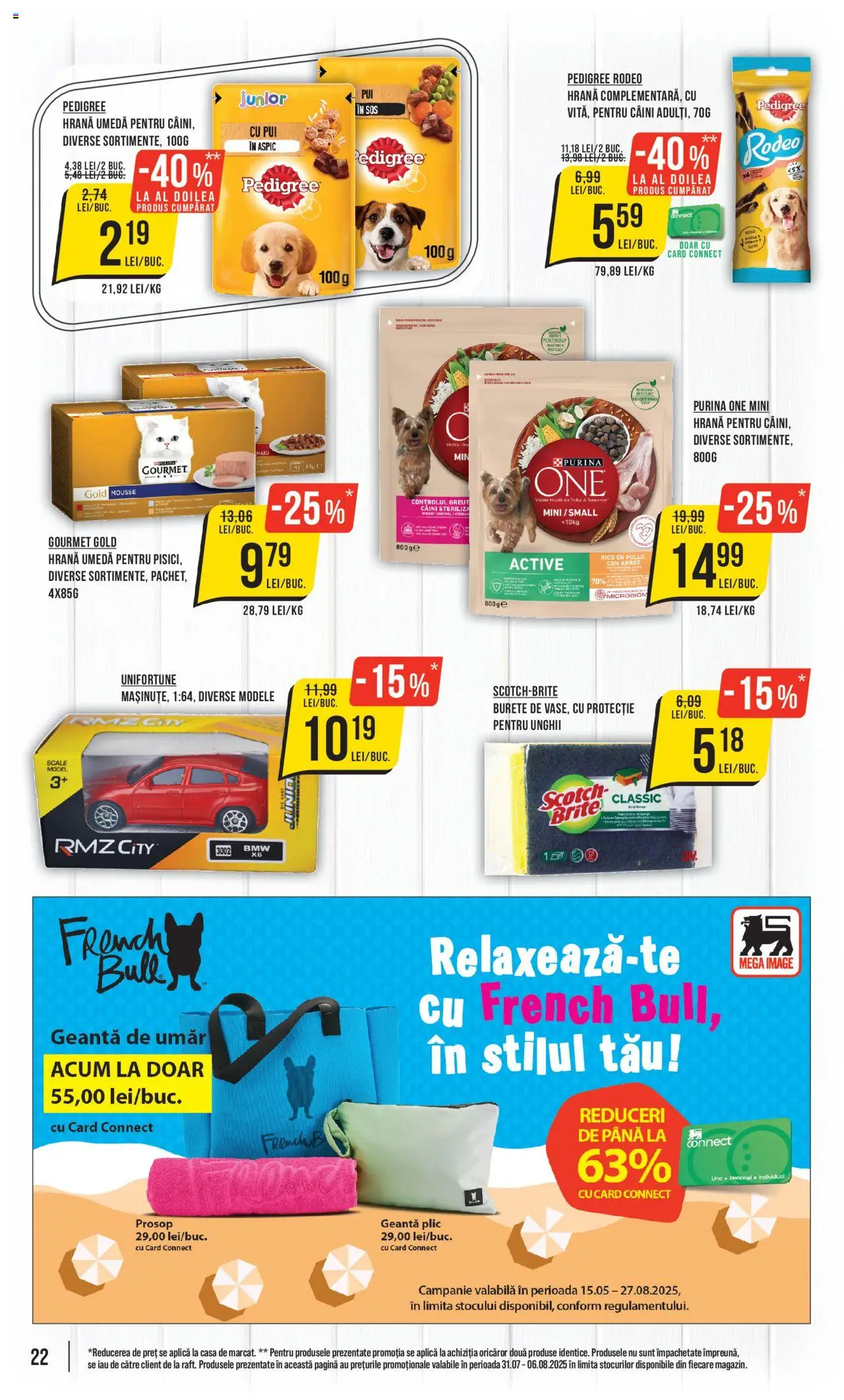 Catalog Mega Image 31 Iulie - 5 August 2025 | Pagina 22 | Produse: Geantă, Burete, Sos