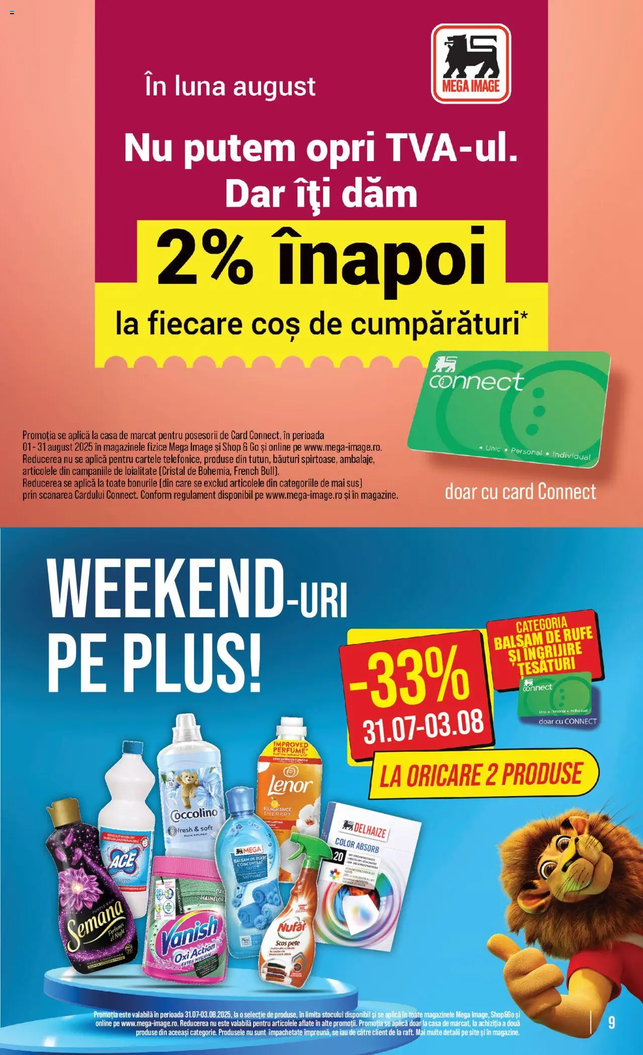 Catalog Mega Image 31 Iulie - 5 August 2025 | Pagina 9 | Produse: Parfum, Balsam, Balsam de rufe, Çelik Mama ve Su Kabı