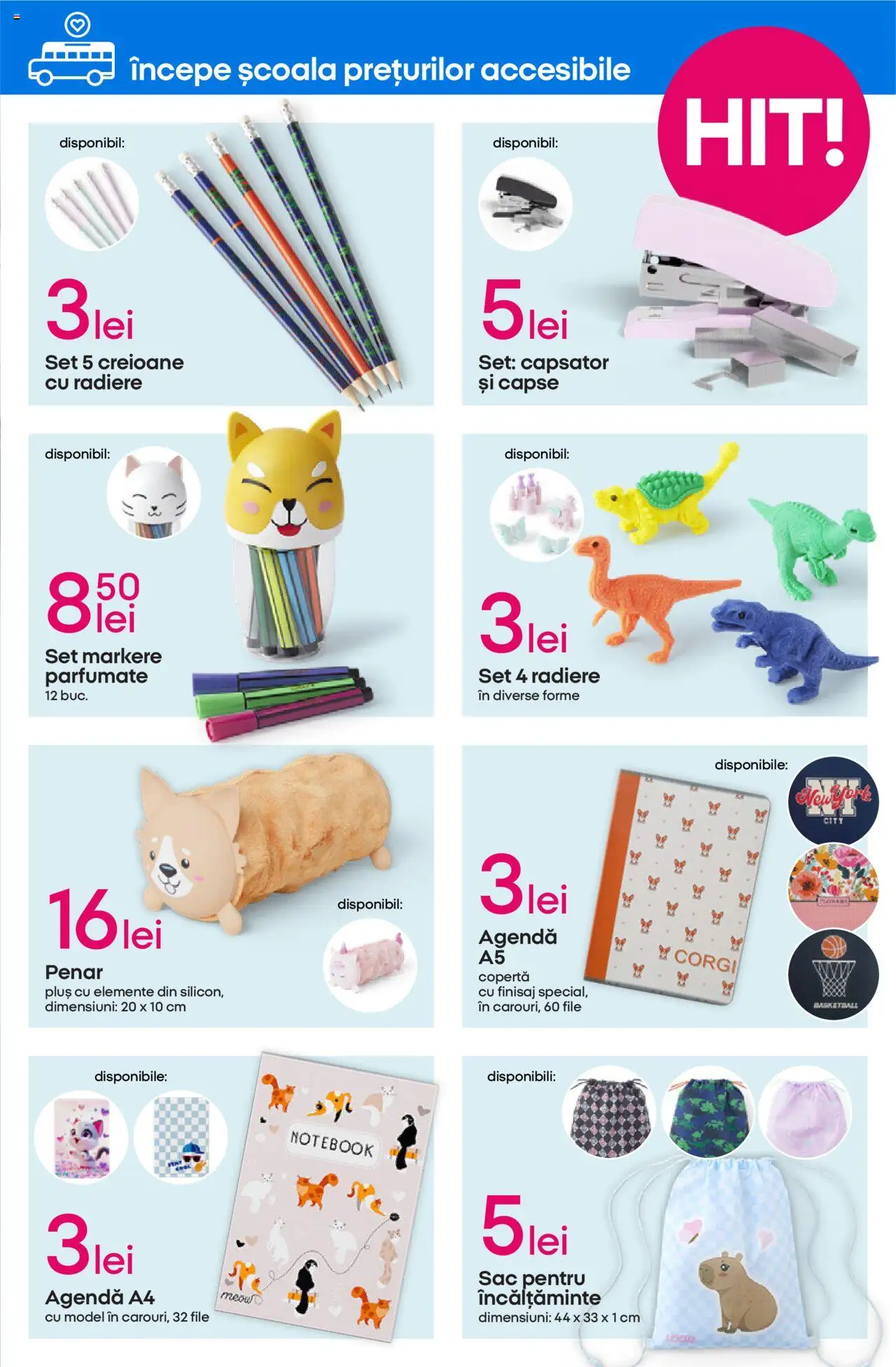 Catalog Pepco 31 Iulie - 12 August 2025 | Pagina 11 | Produse: Notebook, Bornoz takımı