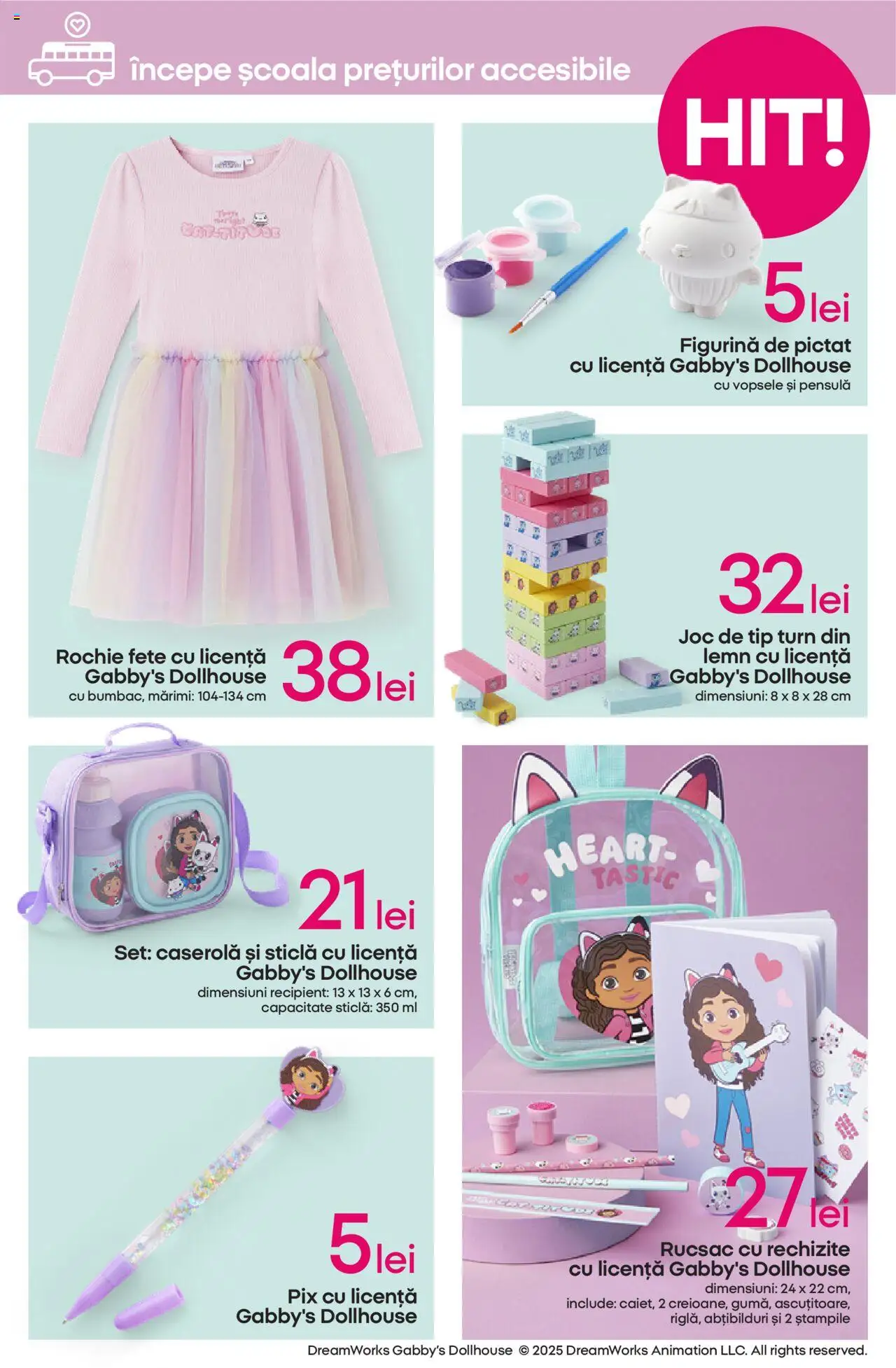 Catalog Pepco 31 Iulie - 12 August 2025 | Pagina 7 | Produse: Rochie, Joc, Rucsac