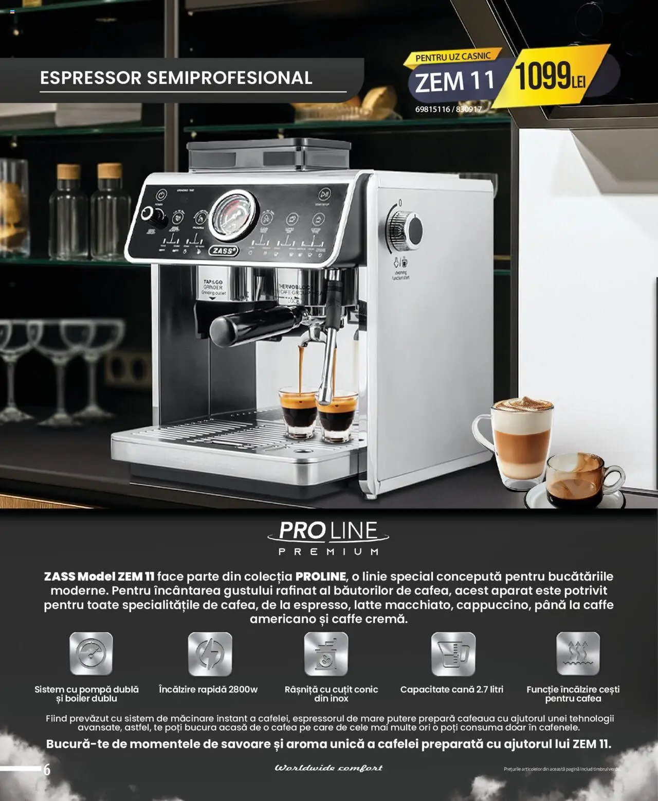 Catalog Selgros 1 - 20 August 2025 | Pagina 6 | Produse: Espressor, Boiler, Cuțit, Cafea