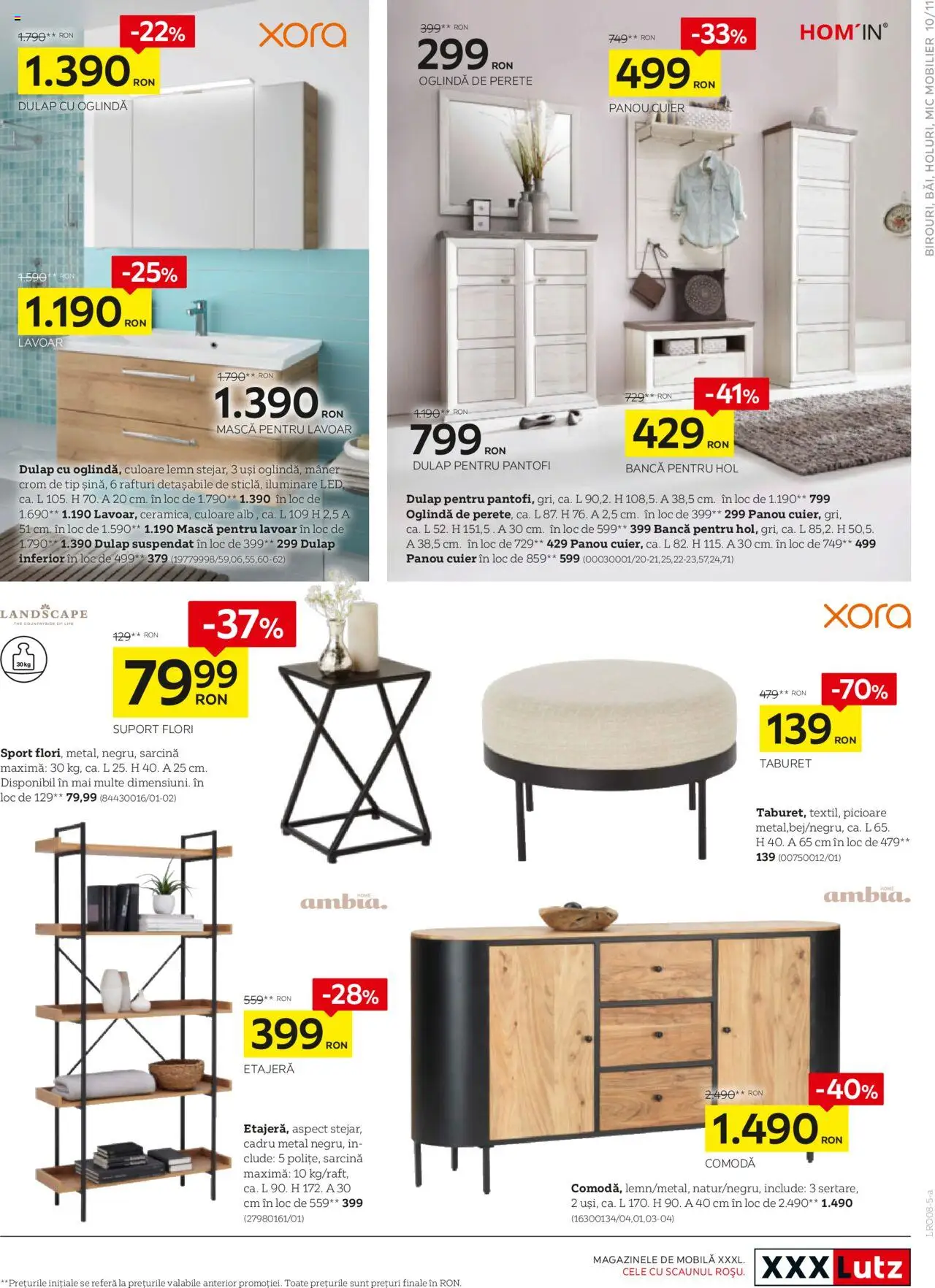 Catalog XXXLutz 28 Iulie - 23 August 2025 | Pagina 11 | Produse: Pantofi, Mâner, Oglindă, Taburet