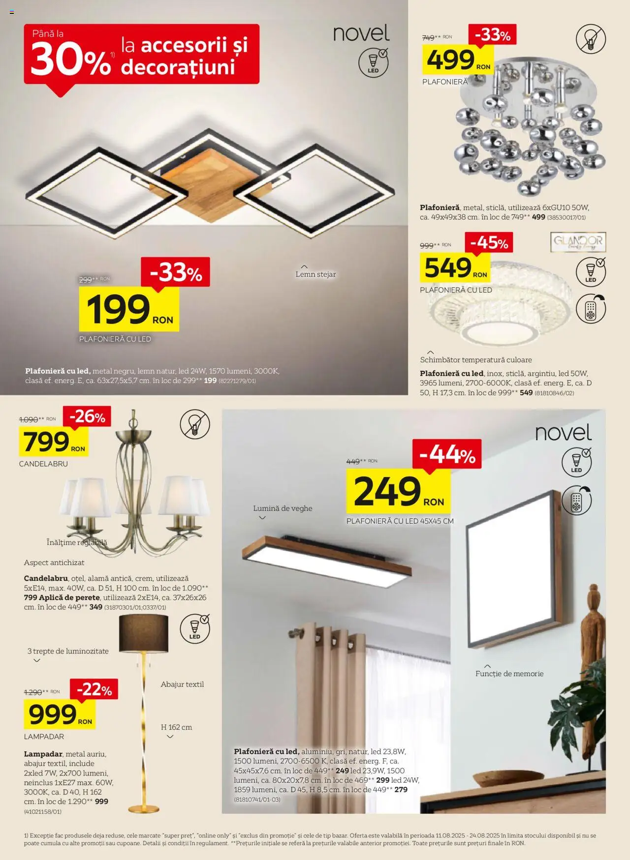 Catalog XXXLutz 28 Iulie - 23 August 2025 | Pagina 14 | Produse: Tavuk suyu, Memorie, Plafonieră, Babak