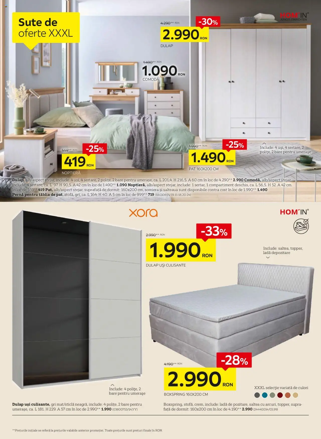 Catalog XXXLutz 28 Iulie - 23 August 2025 | Pagina 6 | Produse: Pat, Saltea, Pernă, Comodă