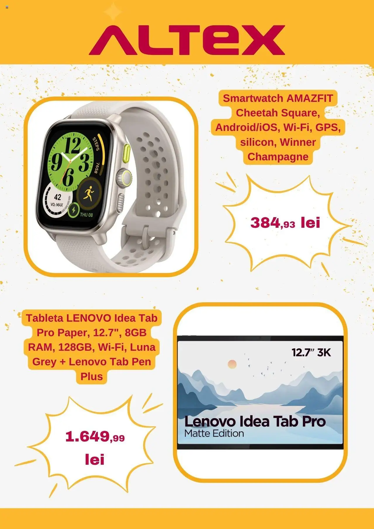 Catalog Altex 7 - 12 August 2025 | Pagina 6 | Produse: Tabletă, Smartwatch