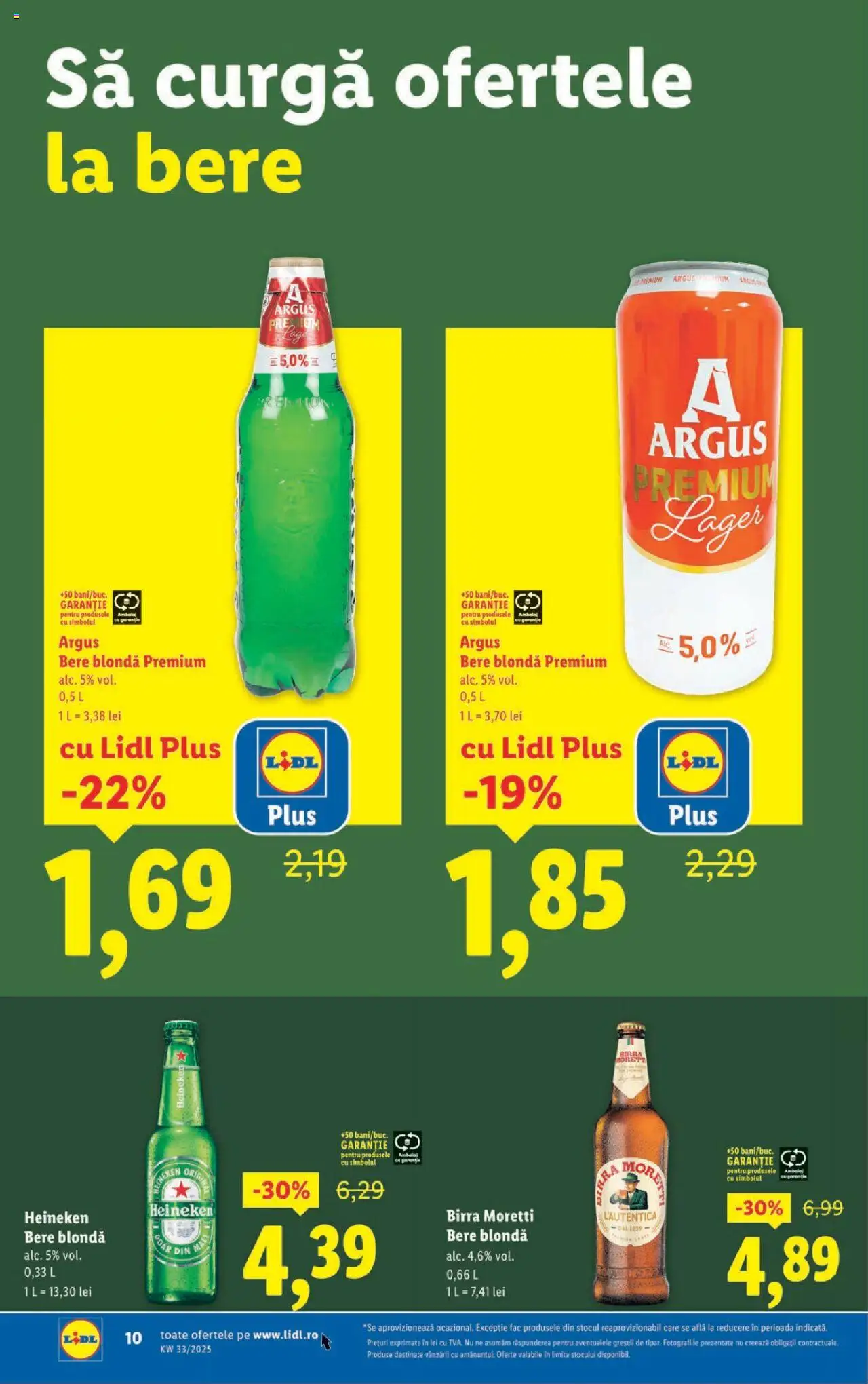 Catalog LIDL 11 - 16 August 2025 | Pagina 10 | Produse: Bere