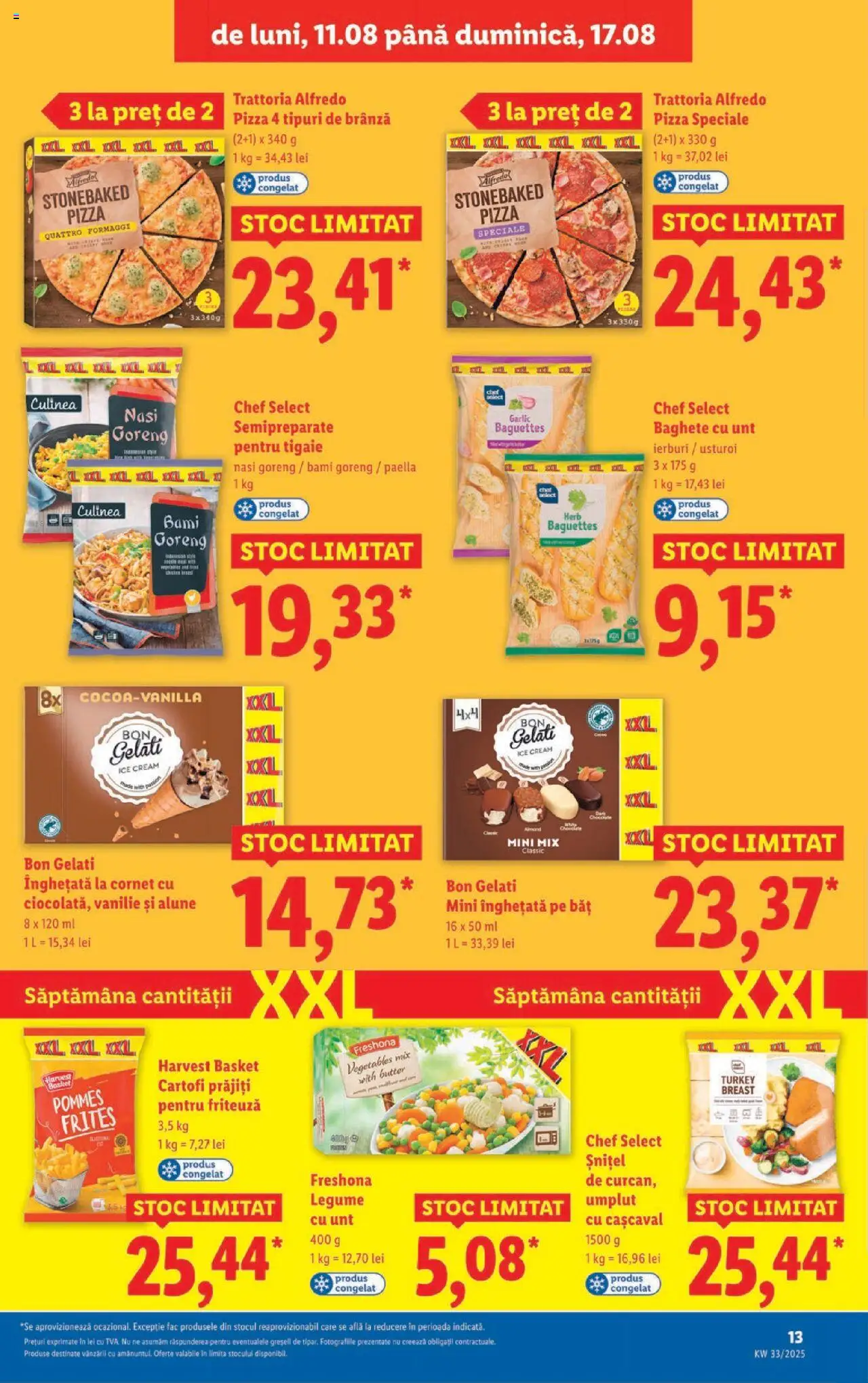 Catalog LIDL 11 - 16 August 2025 | Pagina 13 | Produse: Brânză, Cartofi, Legume, Usturoi