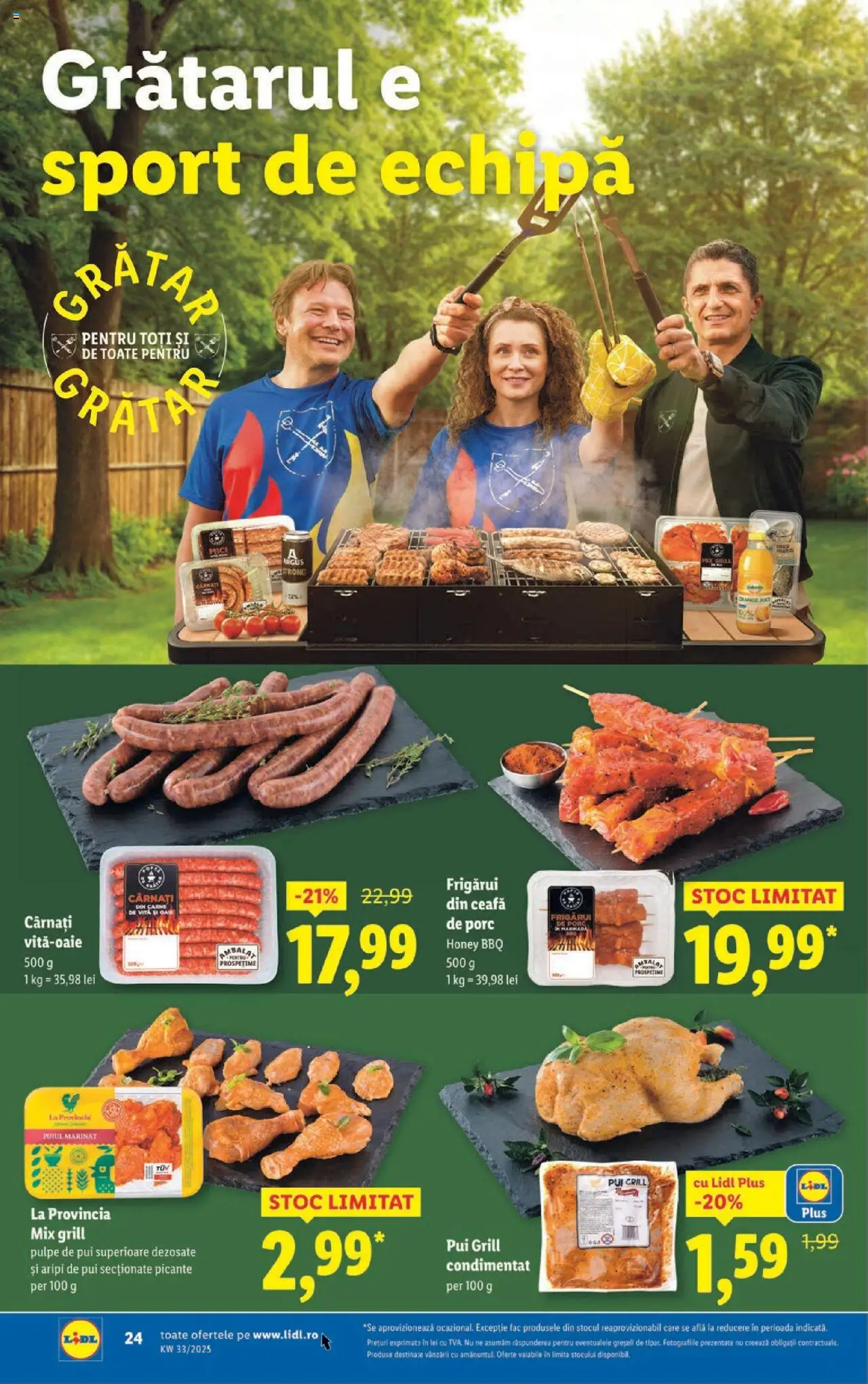 Catalog LIDL 11 - 16 August 2025 | Pagina 24 | Produse: Grill, Keçeli kalem, Hacıyatmaz Kedi Oyuncağı, Mici
