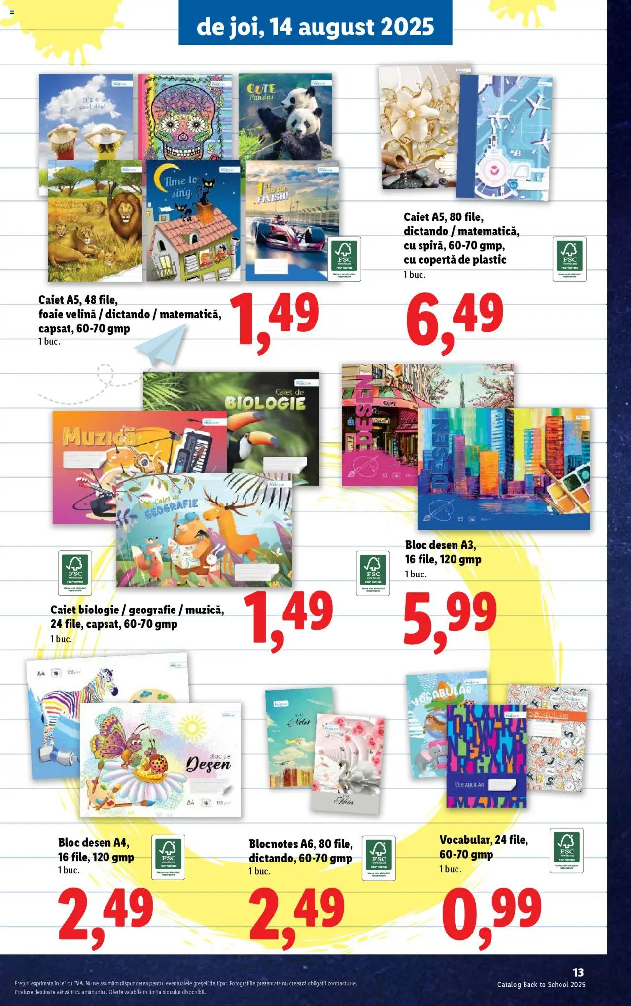 Catalog LIDL 11 - 30 August 2025 | Pagina 13 | Produse: Notebook