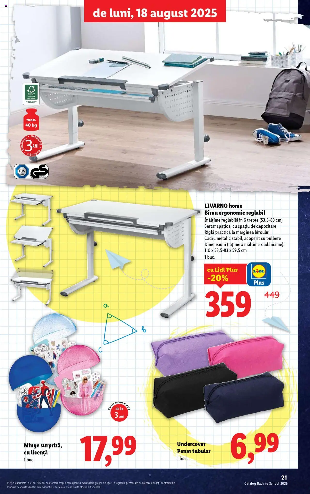 Catalog LIDL 11 - 30 August 2025 | Pagina 21 | Produse: Çikolatalı gofret