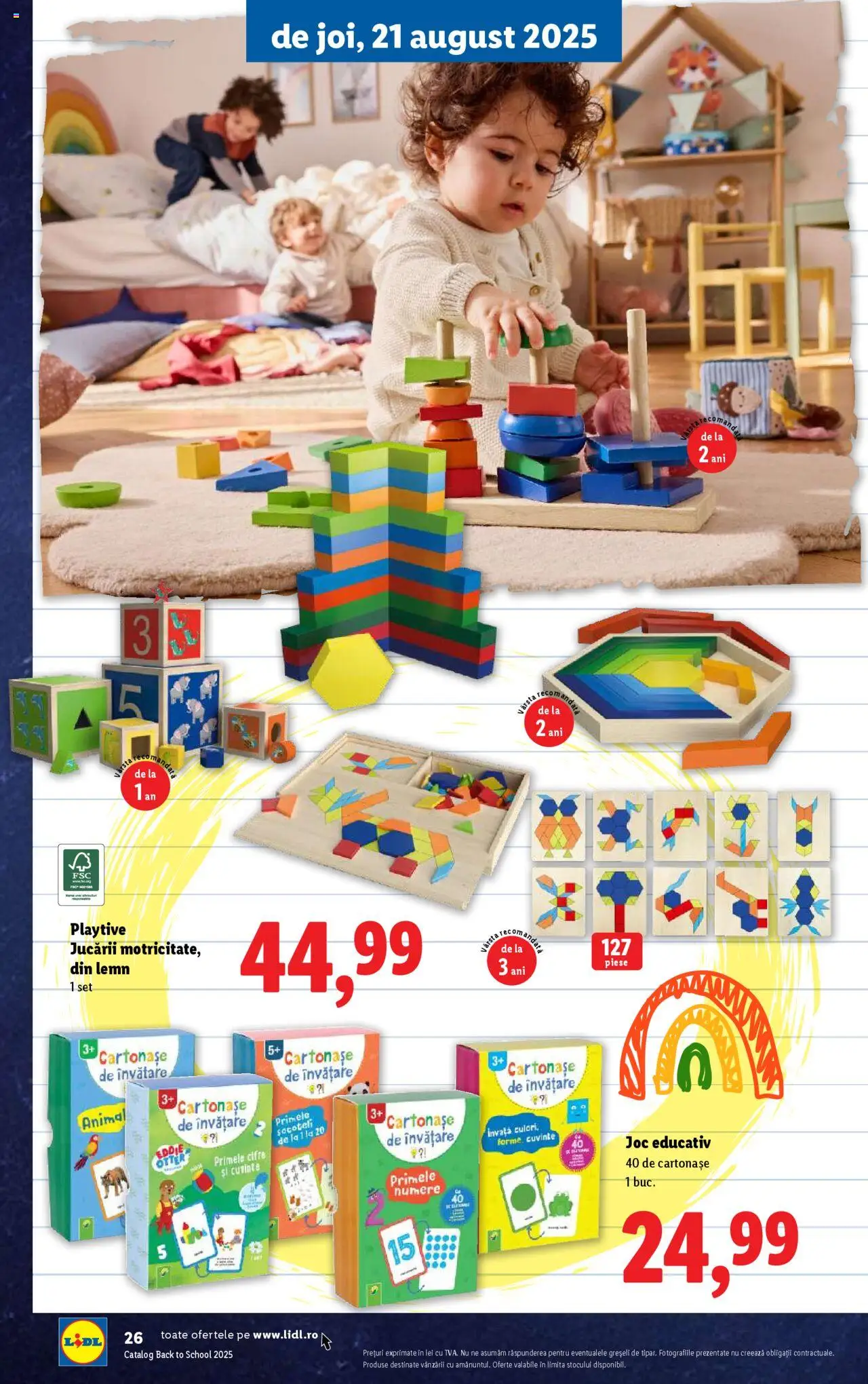 Catalog LIDL 11 - 30 August 2025 | Pagina 26 | Produse: Joc