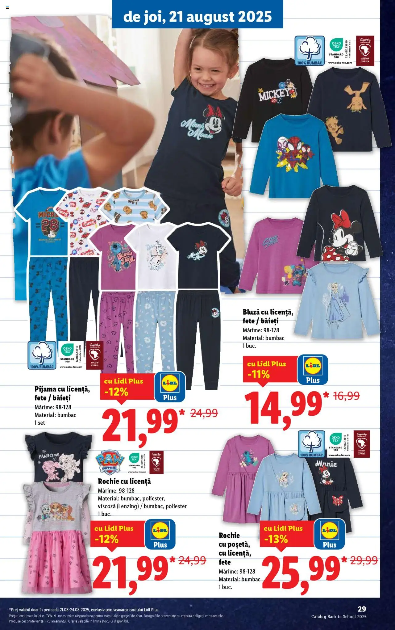 Catalog LIDL 11 - 30 August 2025 | Pagina 29 | Produse: Rochie, Bluză