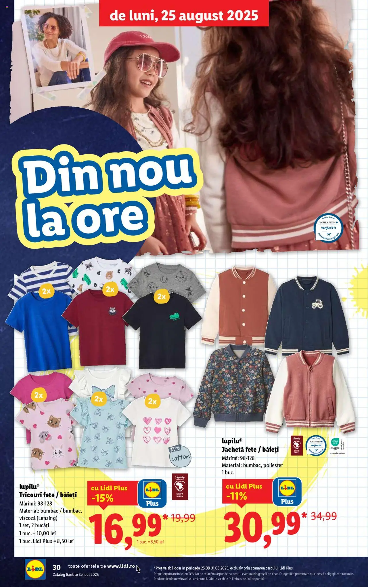 Catalog LIDL 11 - 30 August 2025 | Pagina 30 | Produse: Jachetă