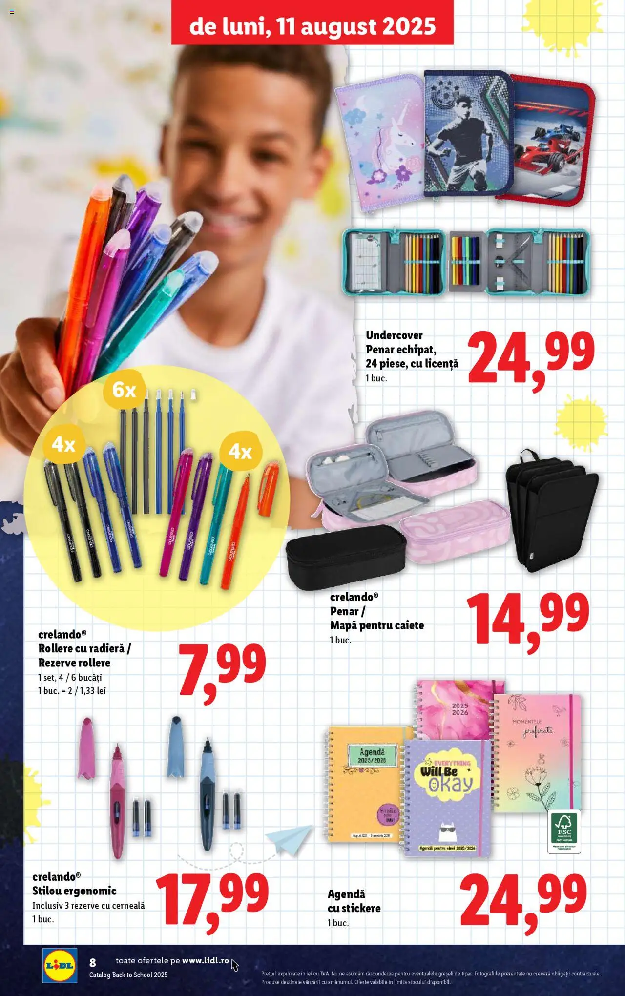 Catalog LIDL 11 - 30 August 2025 | Pagina 8 | Produse: Notebook