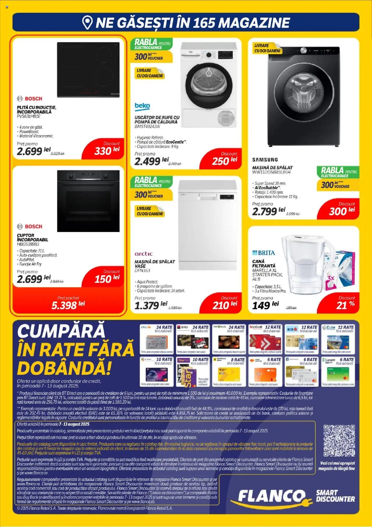 Catalog Flanco 7 - 12 August 2025 | Pagina 18 | Produse: Uscător, Cuptor, Plită, Rață