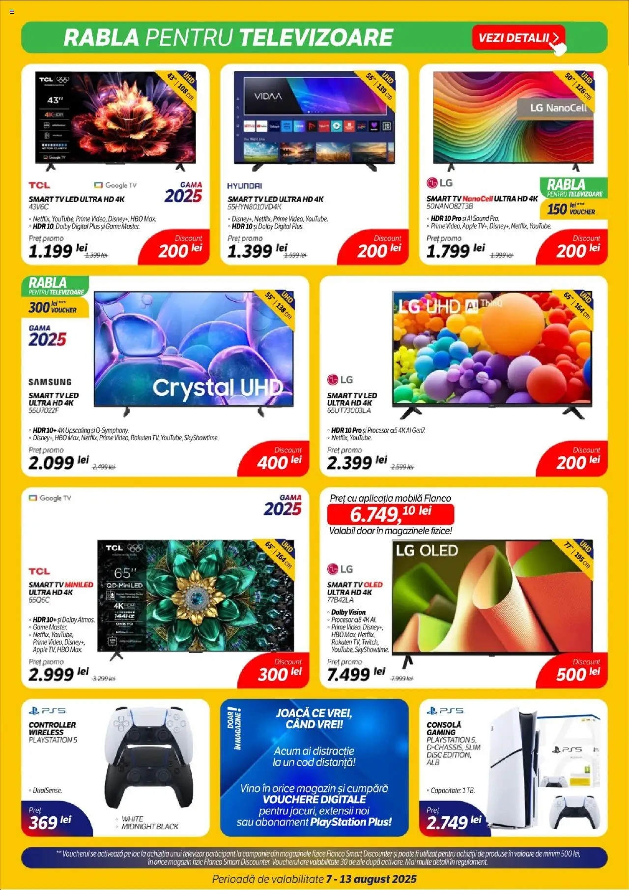 Catalog Flanco 7 - 12 August 2025 | Pagina 8 | Produse: Playstation, Disc, Babak, Apple