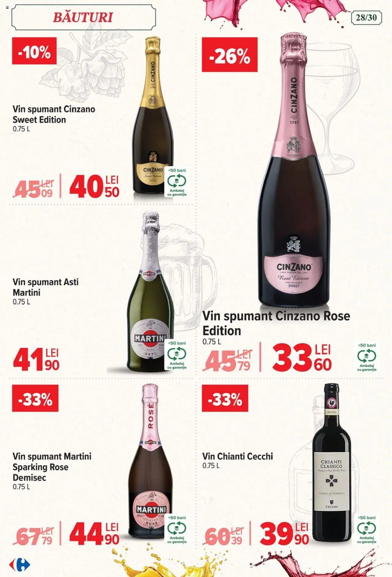 Catalog Carrefour 6 - 18 August 2025 | Pagina 28 | Produse: Yulaf, Vin