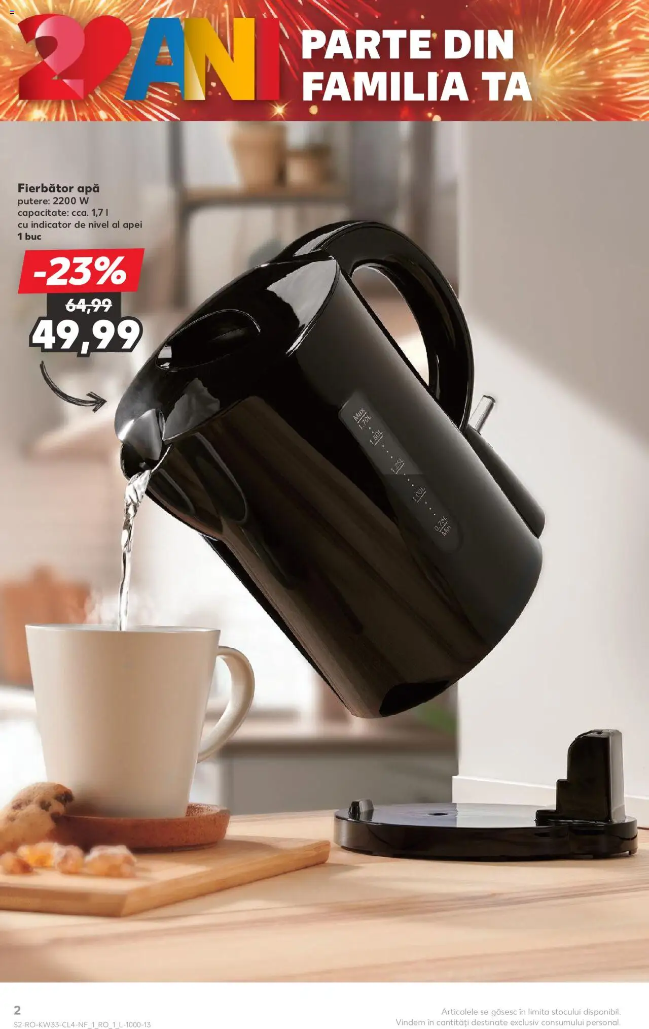 Catalog Kaufland 13 - 18 August 2025 | Pagina 2 | Produse: Apă