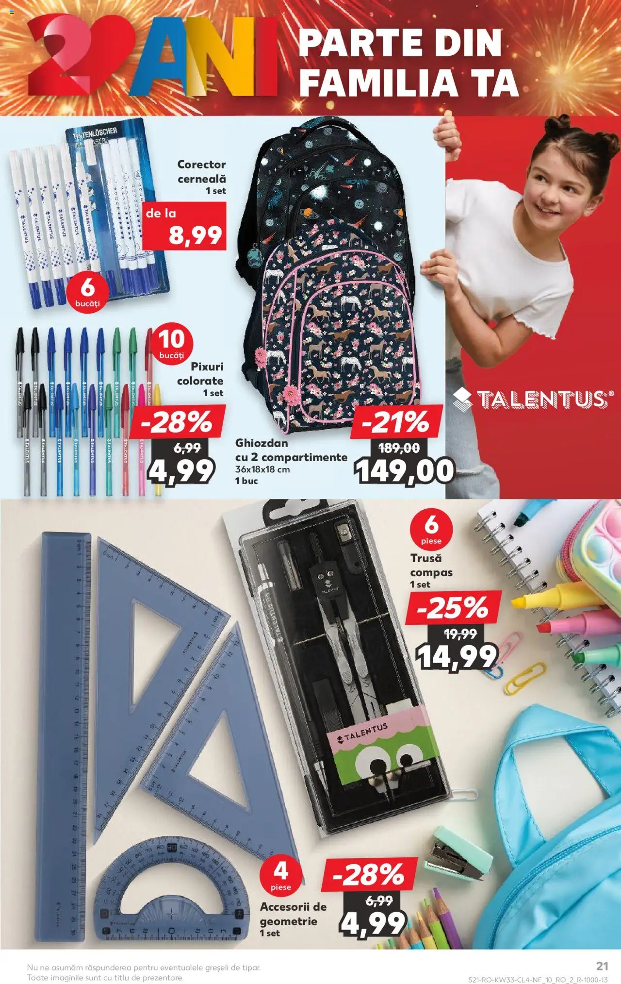 Catalog Kaufland 13 - 18 August 2025 | Pagina 21 | Produse: Ghiozdan