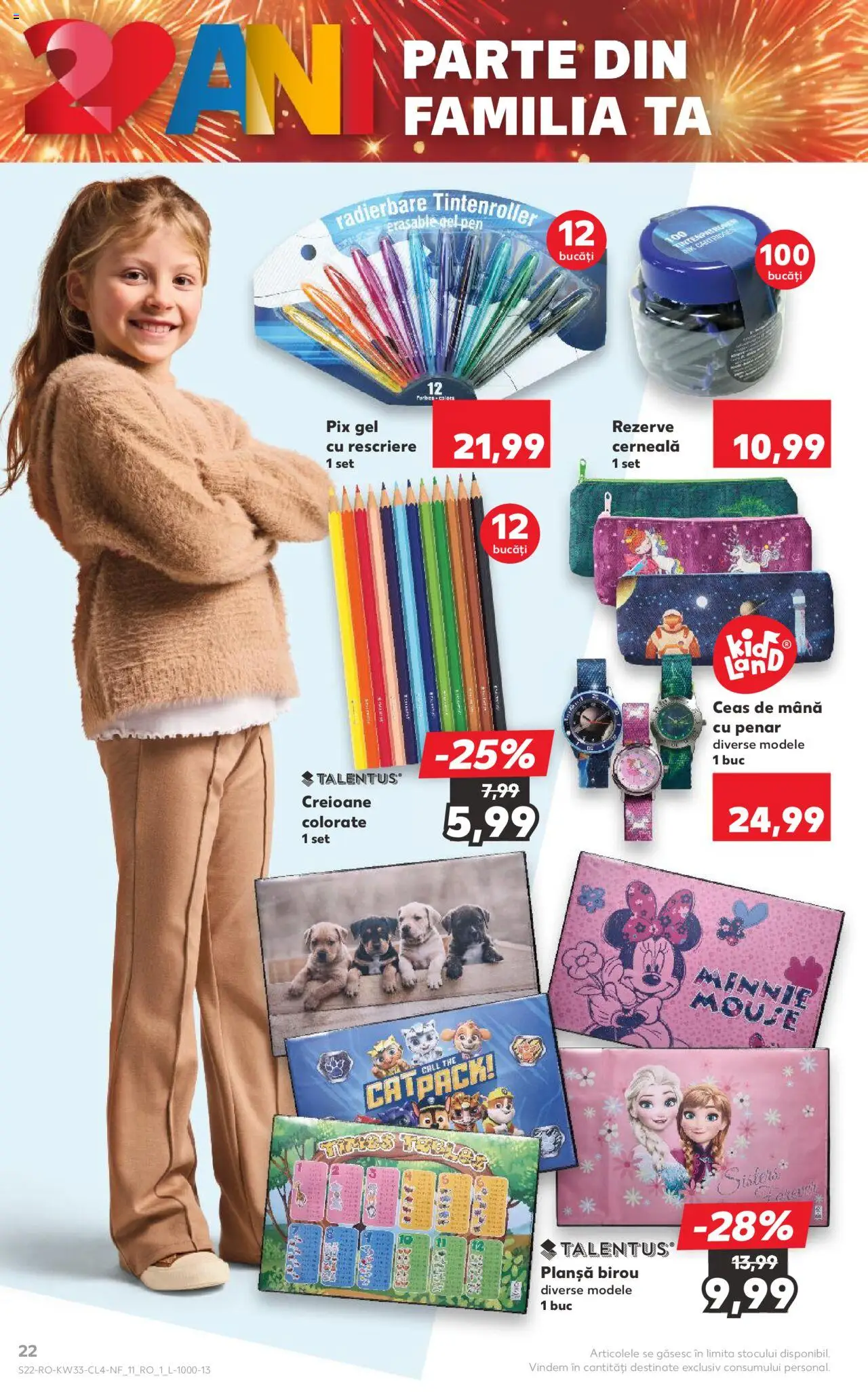 Catalog Kaufland 13 - 18 August 2025 | Pagina 22 | Produse: Ceas, Mouse, Çikolatalı gofret