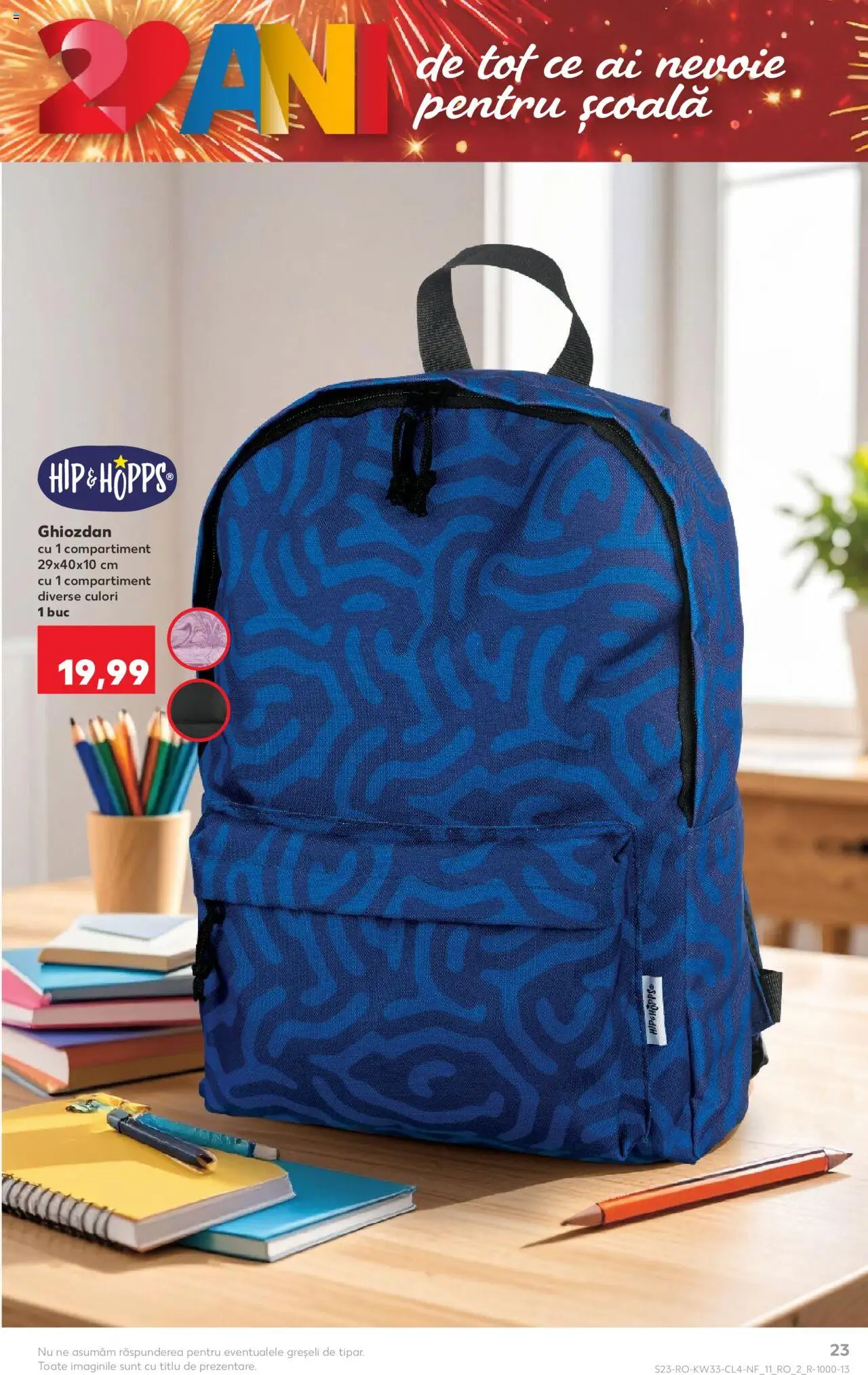 Catalog Kaufland 13 - 18 August 2025 | Pagina 23 | Produse: Ghiozdan