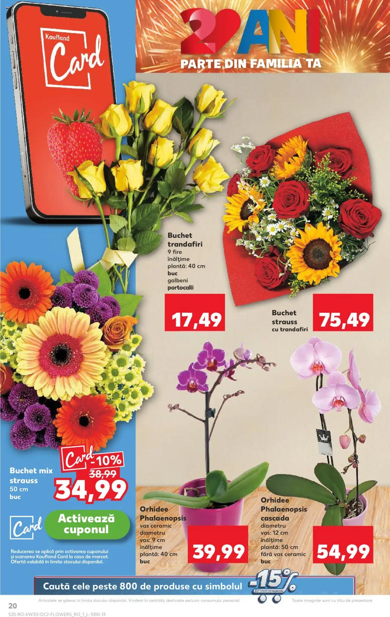 Catalog Kaufland 13 - 18 August 2025 | Pagina 20 | Produse: Orhidee, Pește