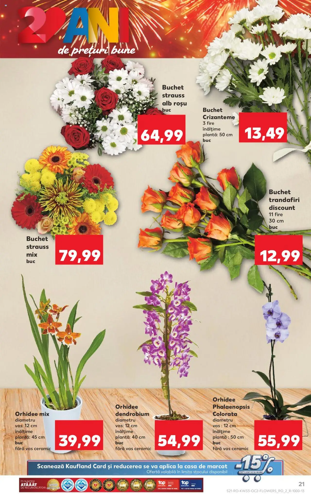 Catalog Kaufland 13 - 18 August 2025 | Pagina 21 | Produse: Orhidee
