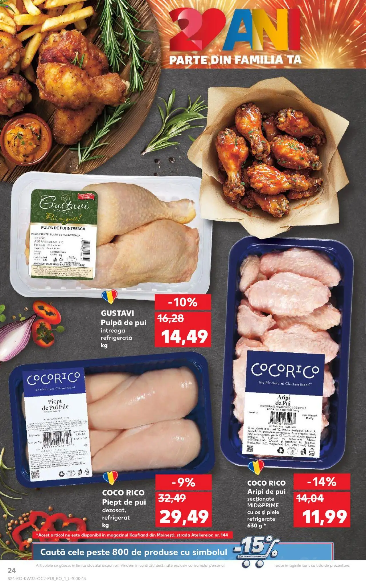 Catalog Kaufland 13 - 18 August 2025 | Pagina 24 | Produse: Telefon, Masaüstü kılıfı, Hacıyatmaz Kedi Oyuncağı, Pește