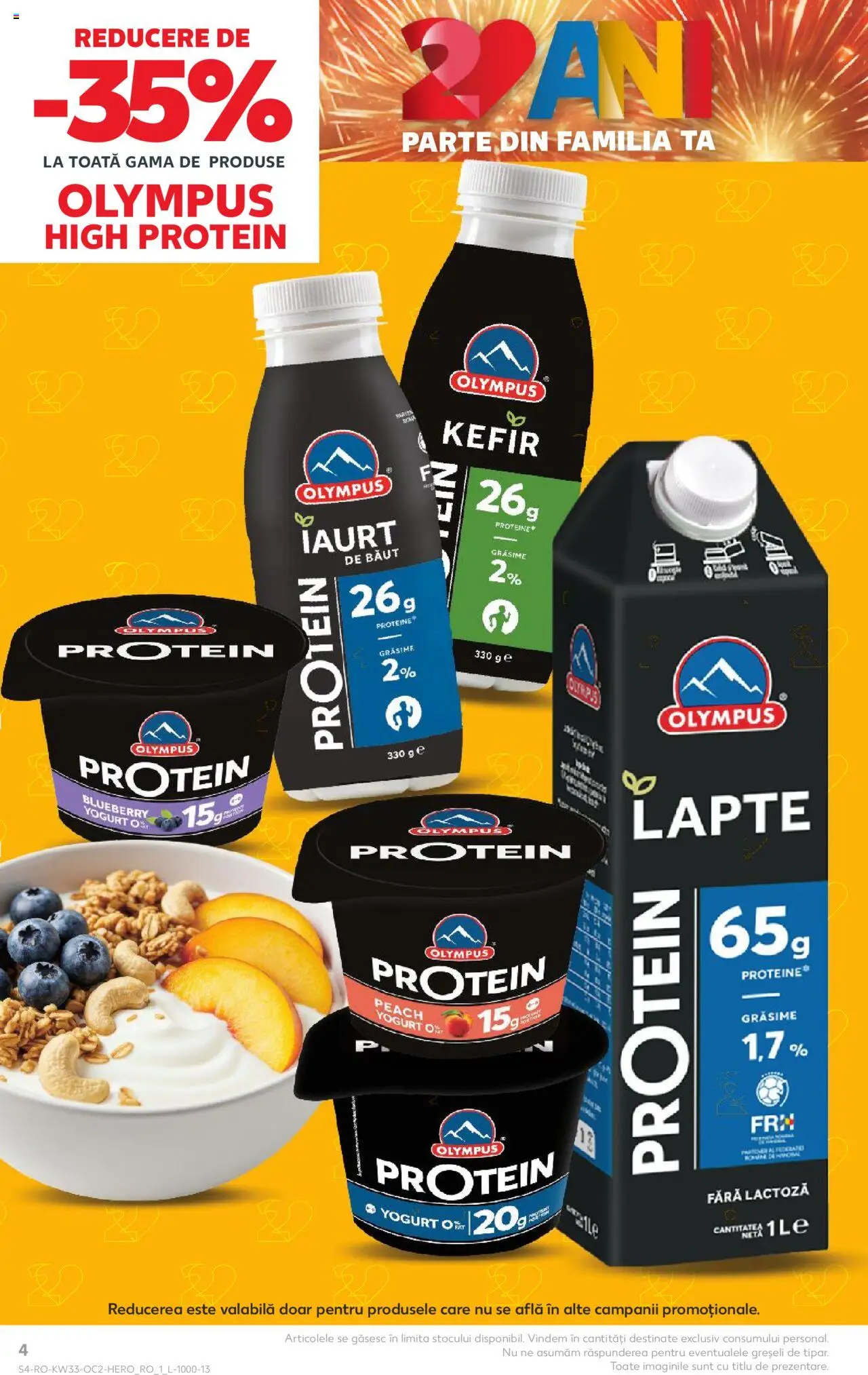 Catalog Kaufland 13 - 18 August 2025 | Pagina 4 | Produse: Masaüstü kılıfı, Lapte, Iaurt, Kefir