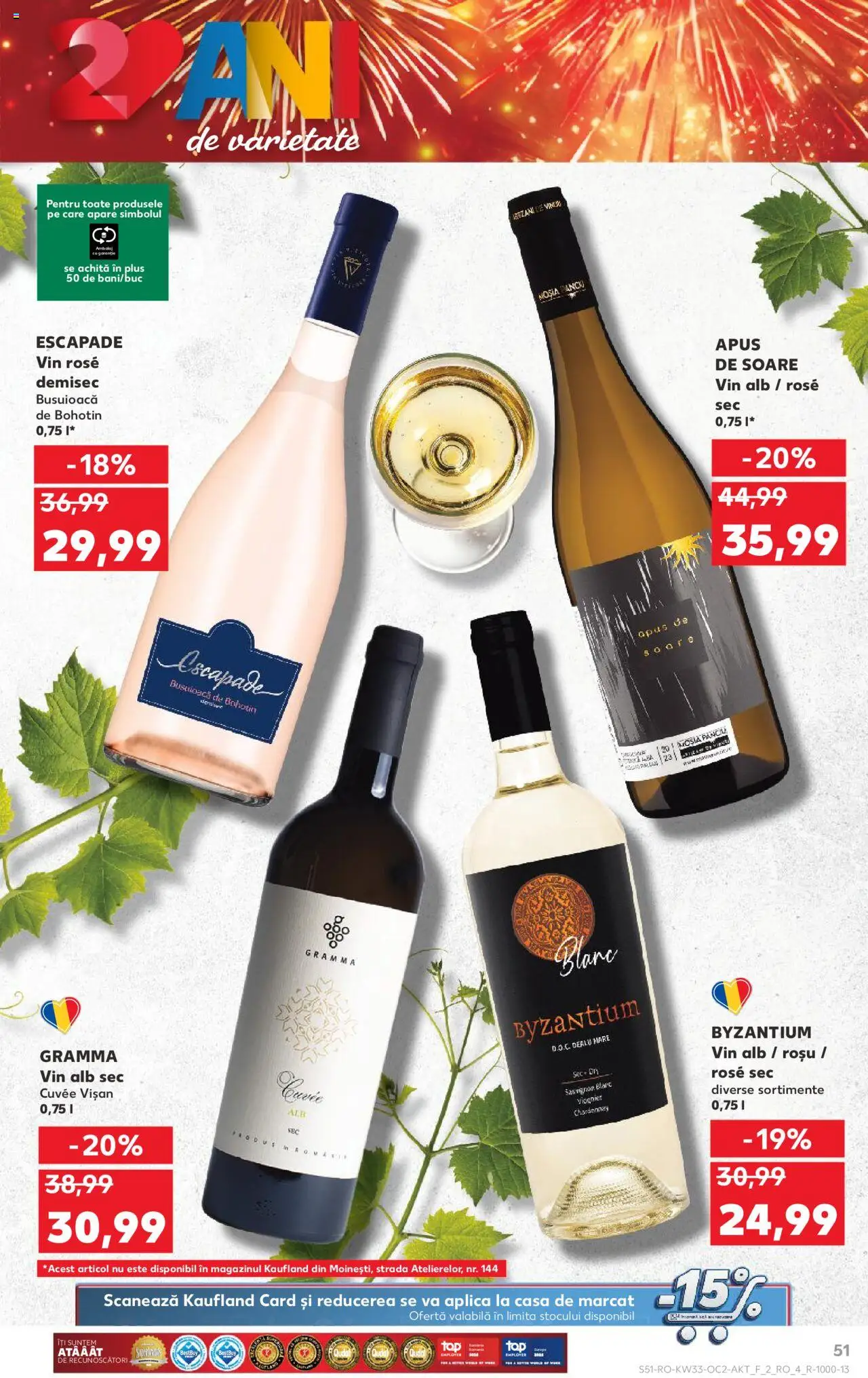Catalog Kaufland 13 - 18 August 2025 | Pagina 51 | Produse: Vin