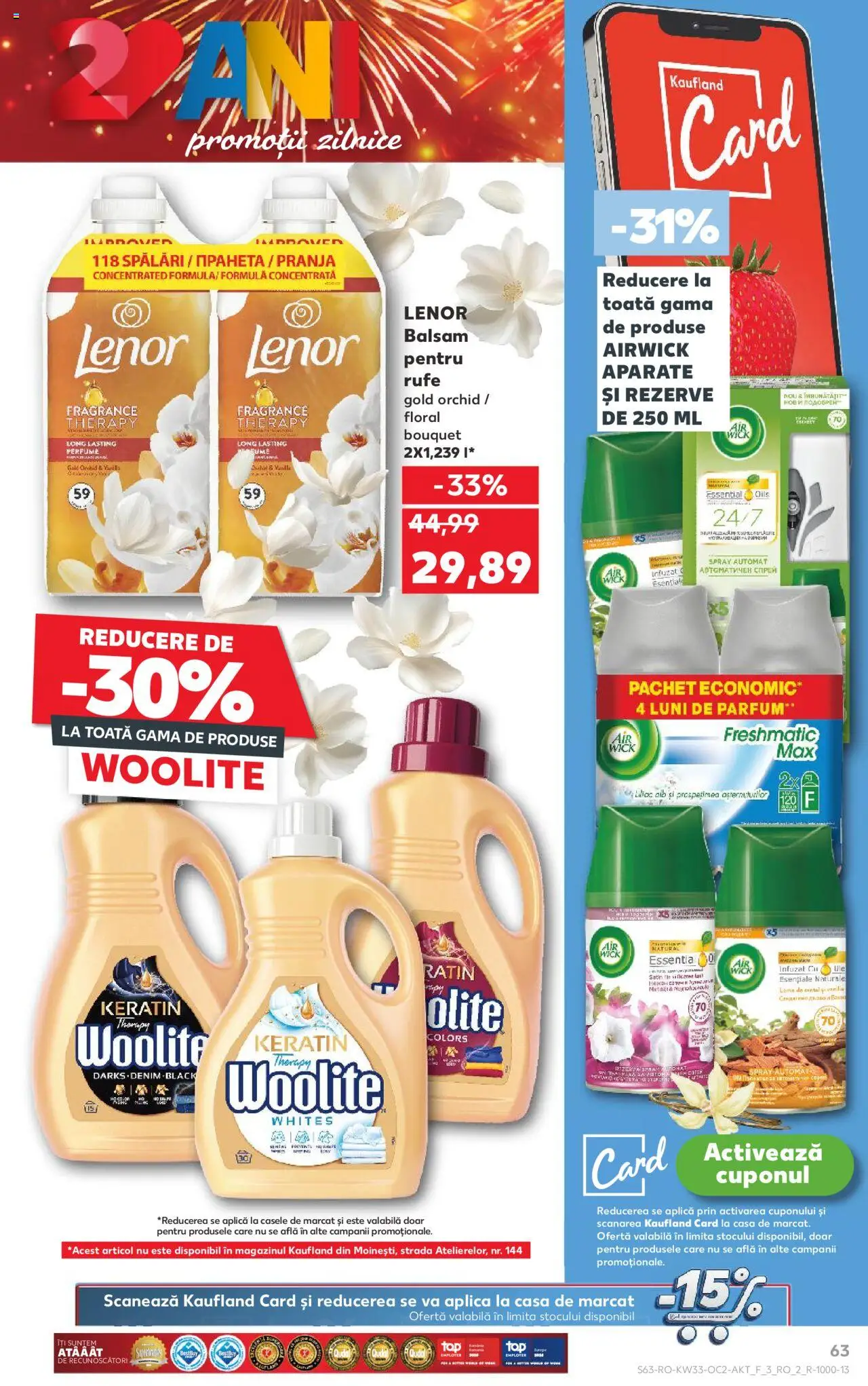 Catalog Kaufland 13 - 18 August 2025 | Pagina 63 | Produse: Parfum, Balsam, Yorgan, Detergent