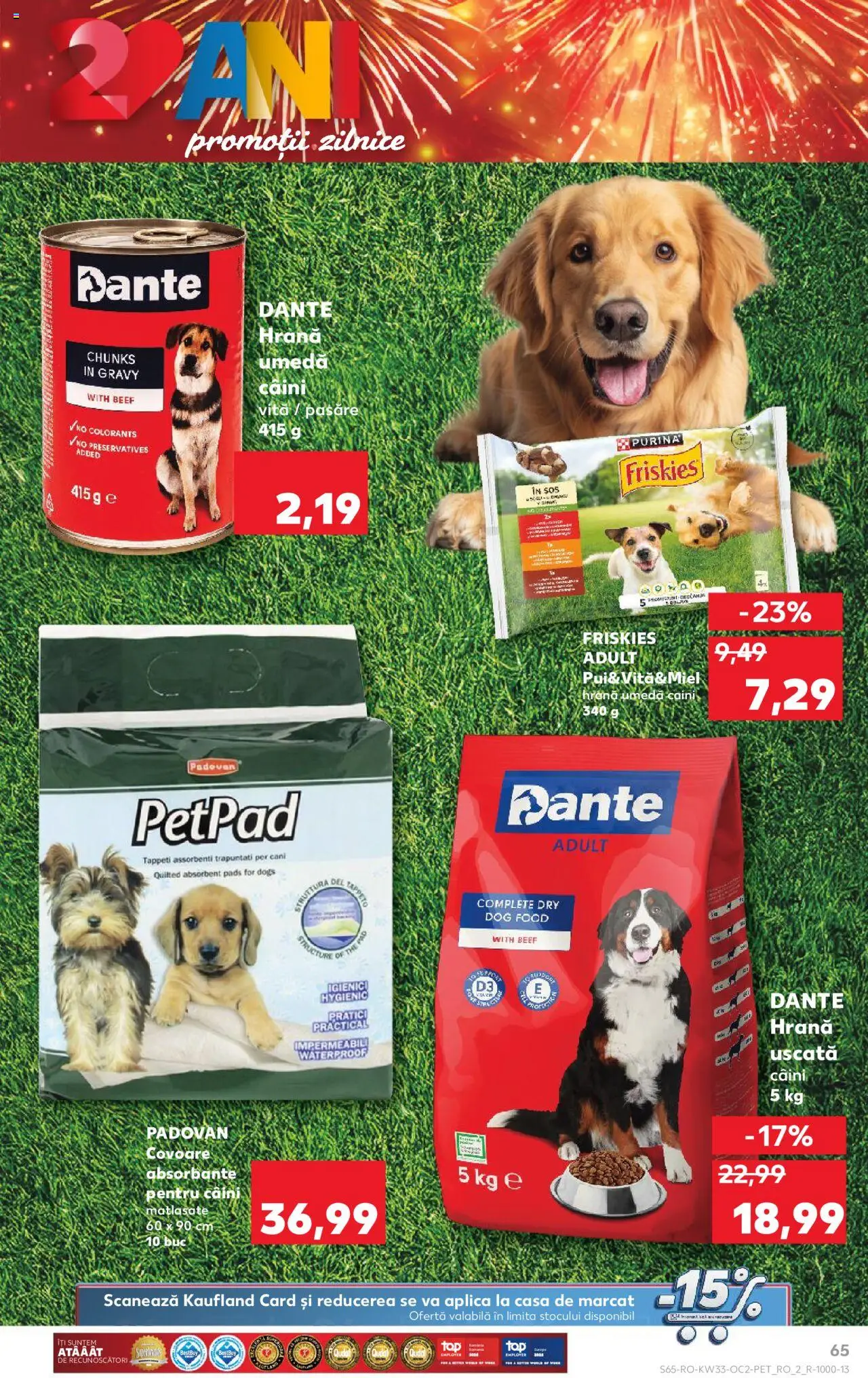 Catalog Kaufland 13 - 18 August 2025 | Pagina 65 | Produse: Absorbante, Sos