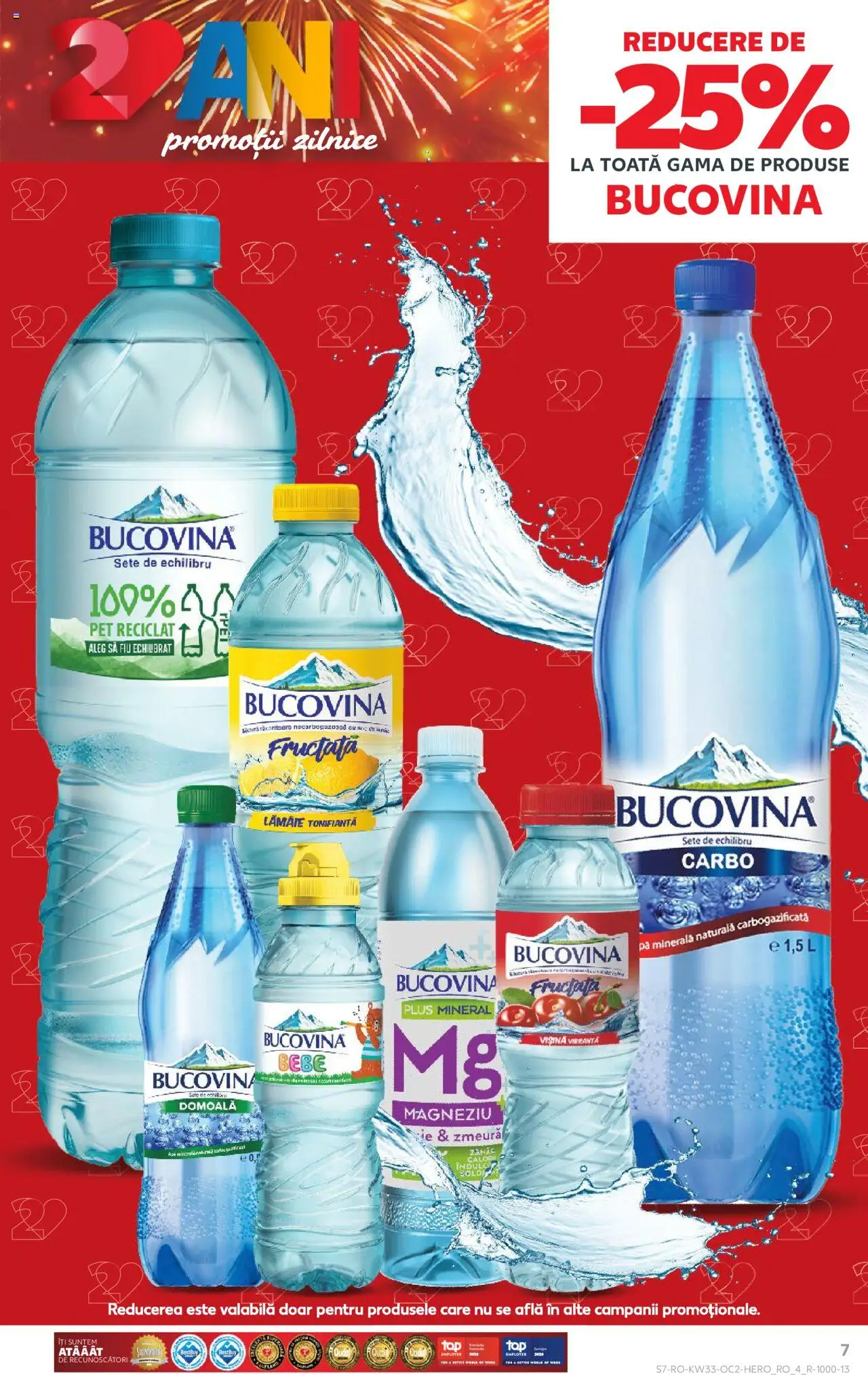 Catalog Kaufland 13 - 18 August 2025 | Pagina 7 | Produse: Zmeură, Suc, Apă, Lămâie