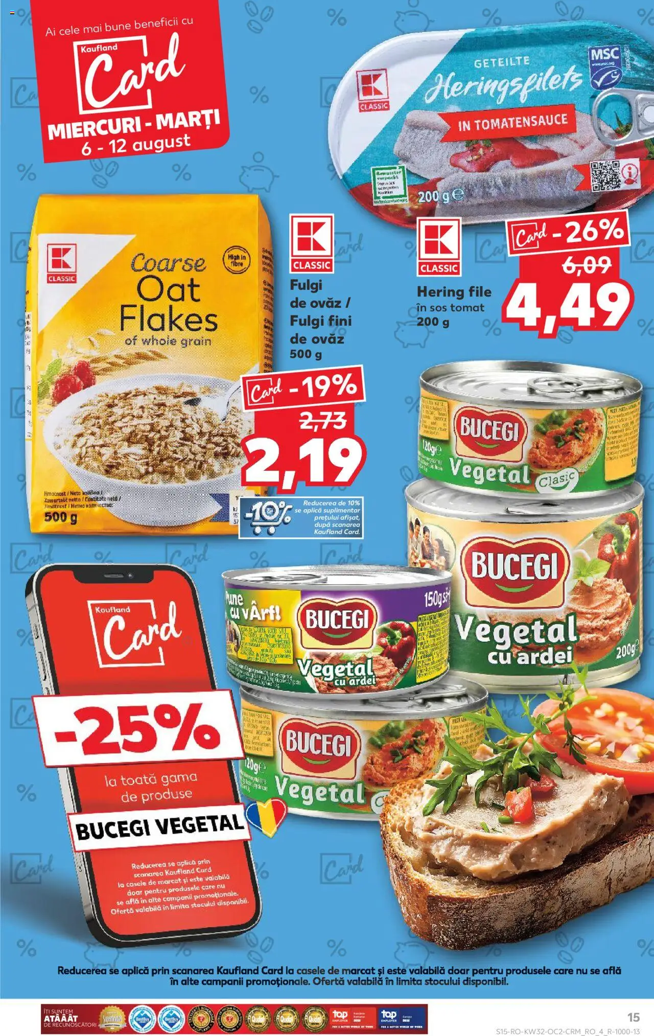 Catalog Kaufland 6 - 11 August 2025 | Pagina 15