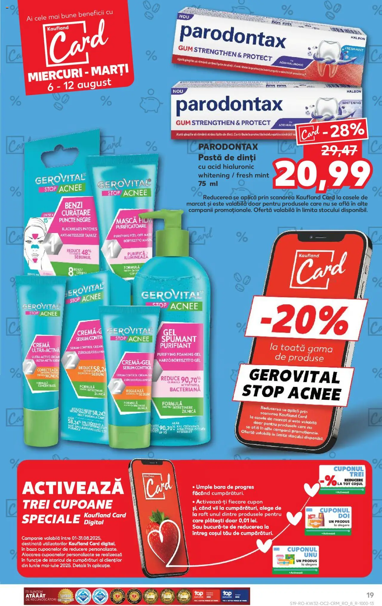 Catalog Kaufland 6 - 11 August 2025 | Pagina 19